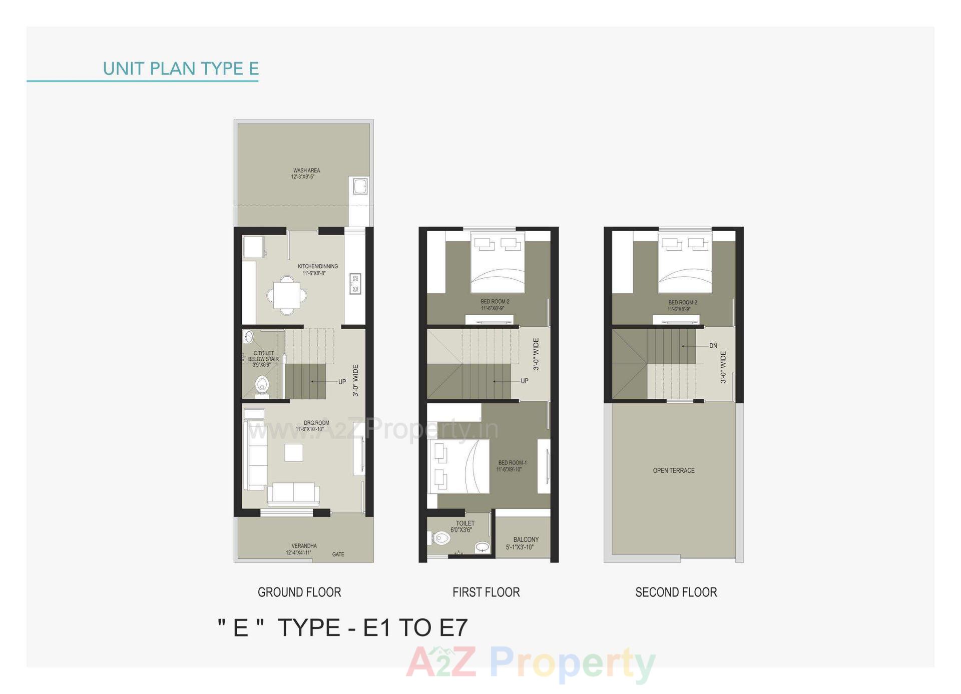 Layout of real estate project Arham Villa located at Ta, Ahmedabad, Gujarat