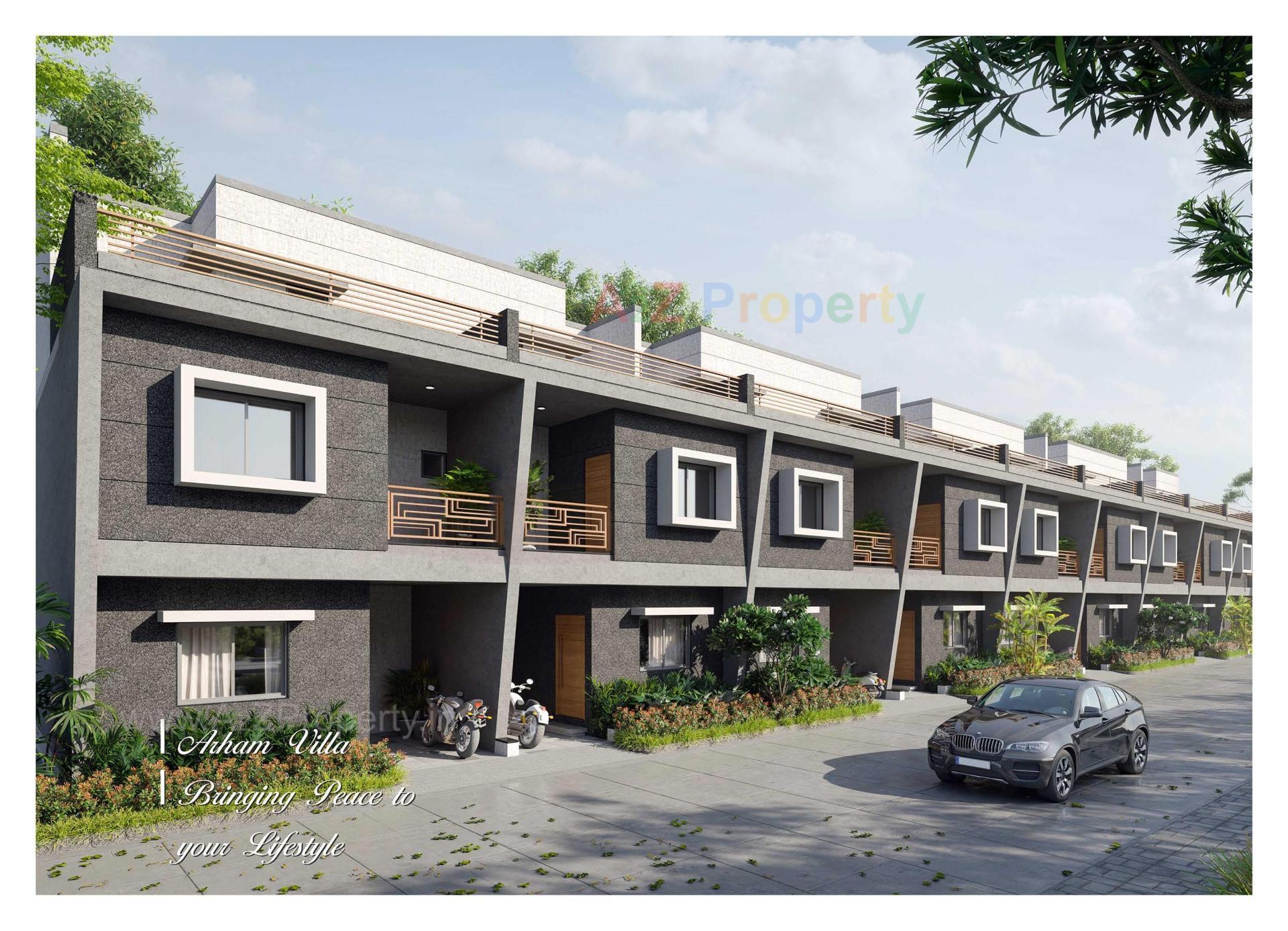 3D Elevation of real estate project Arham Villa located at Ta, Ahmedabad, Gujarat