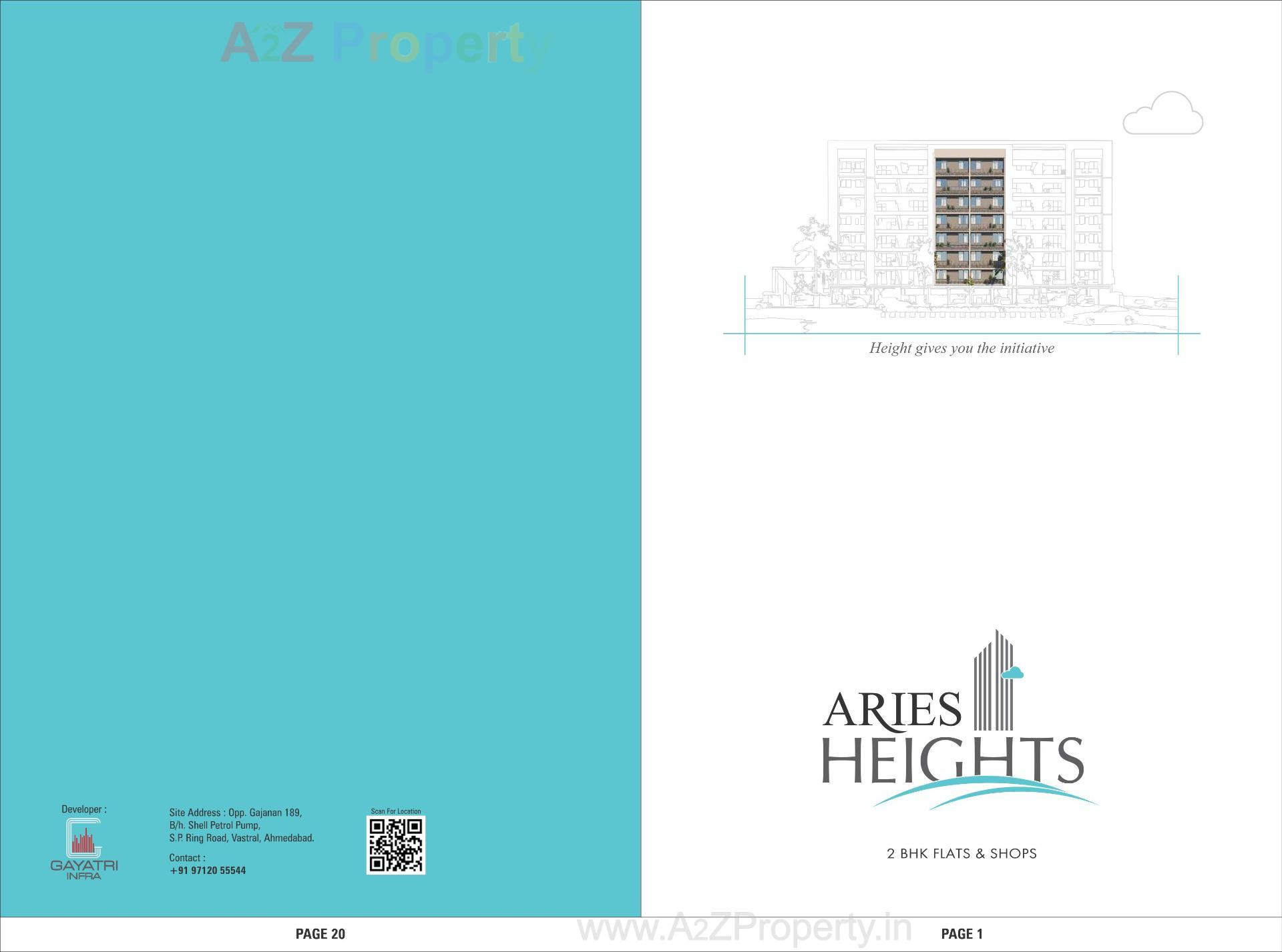 of real estate project Aries Heights located at Vastral, Ahmedabad, Gujarat