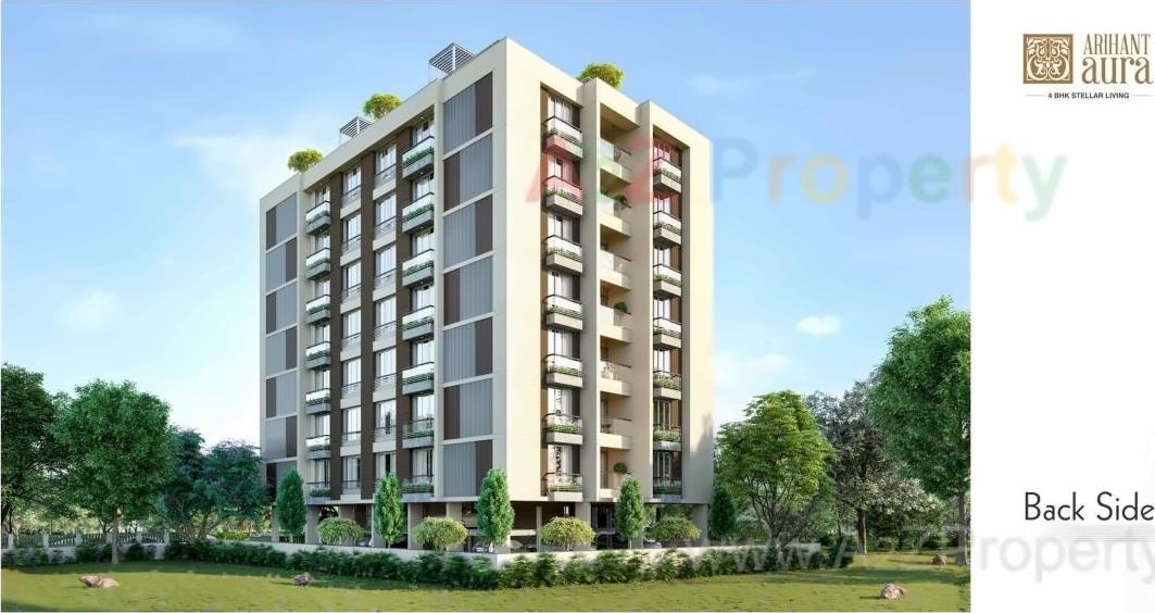 3D Elevation of real estate project Arihant Aura located at Paldi, Ahmedabad, Gujarat