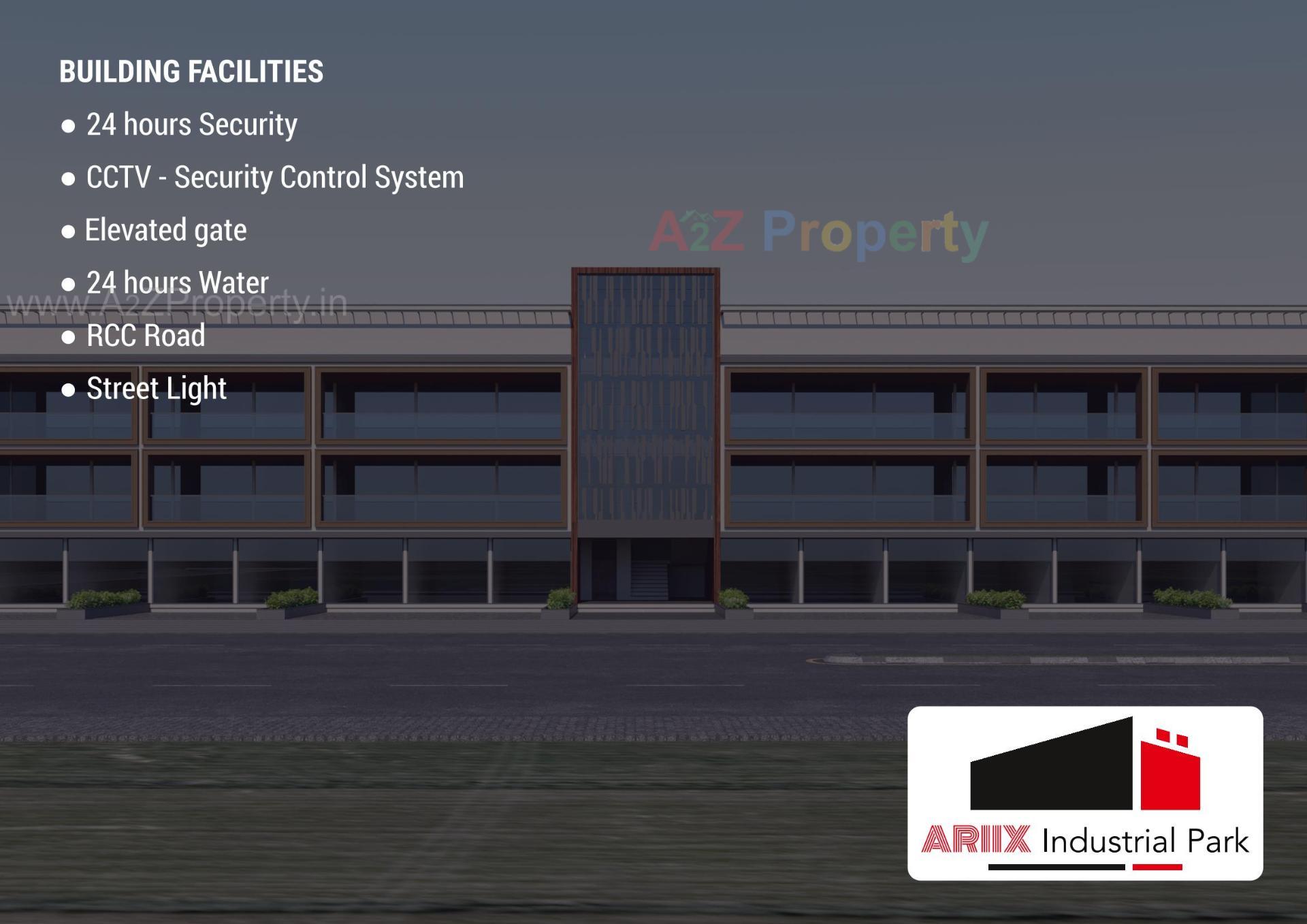 3D Elevation of real estate project Ariix Industrial Park located at Ahmedabad, Ahmedabad, Gujarat