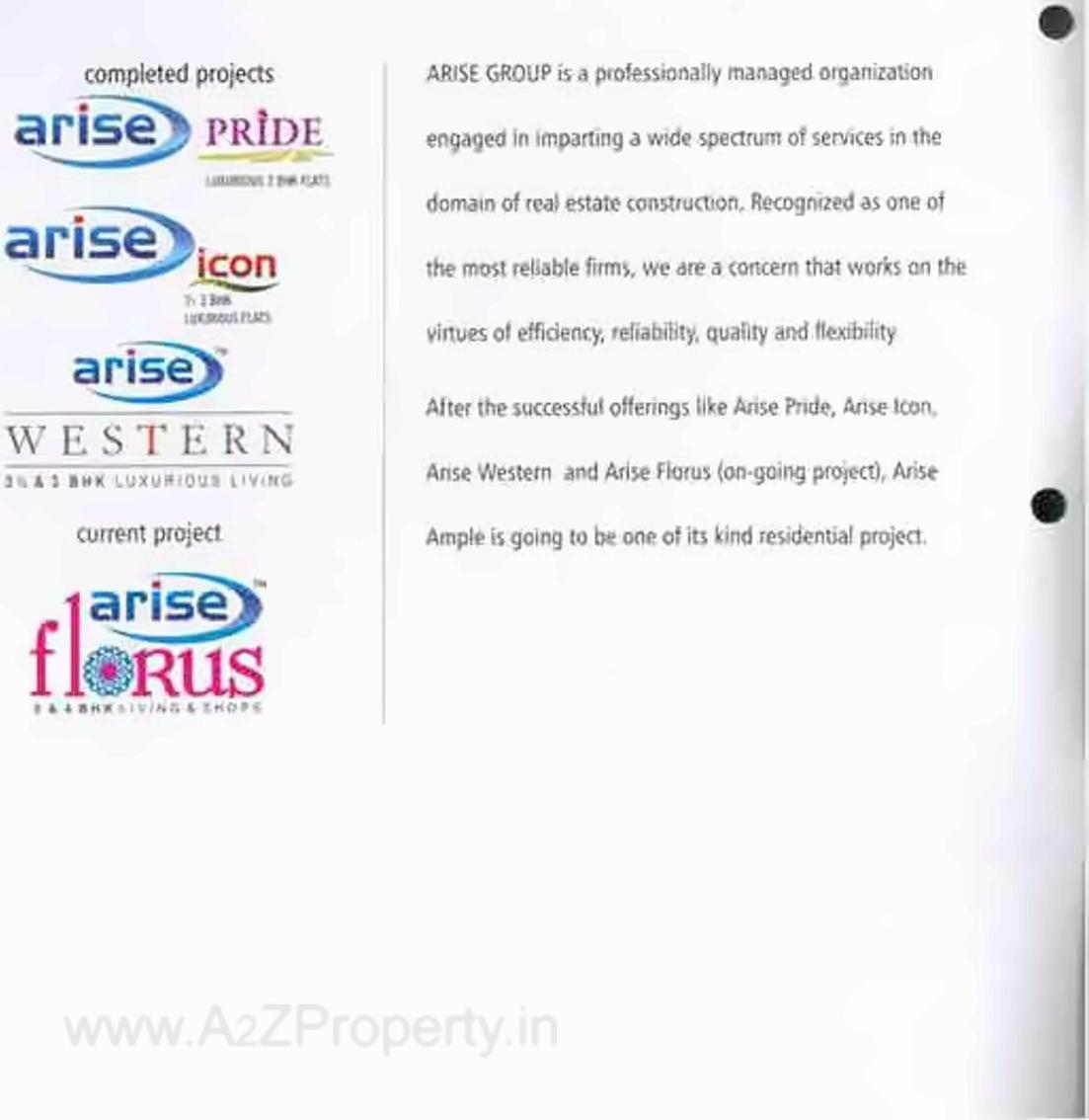  of real estate project Arise Ample located at Gota, Ahmedabad, Gujarat