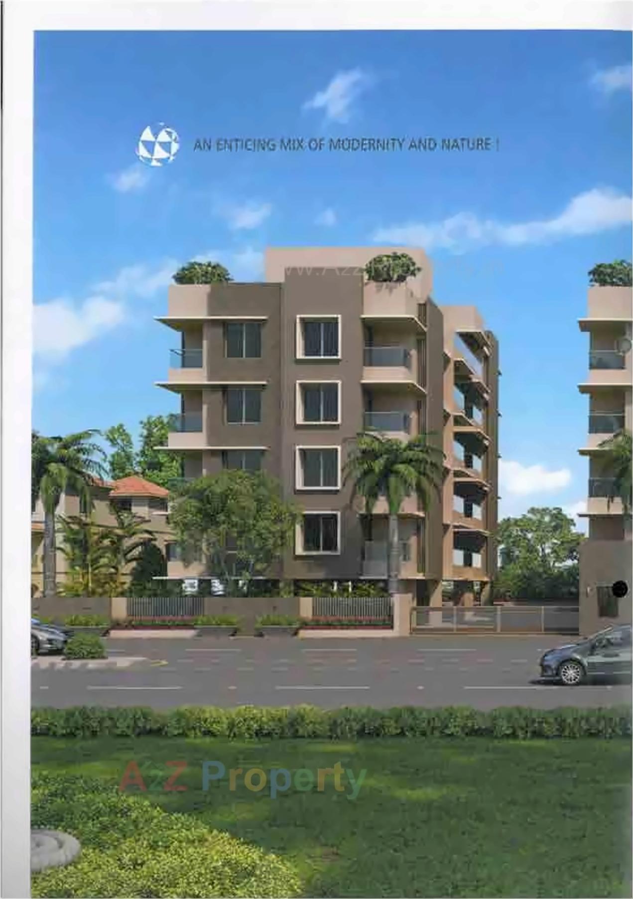 3D Elevation of real estate project Arise Ample located at Gota, Ahmedabad, Gujarat
