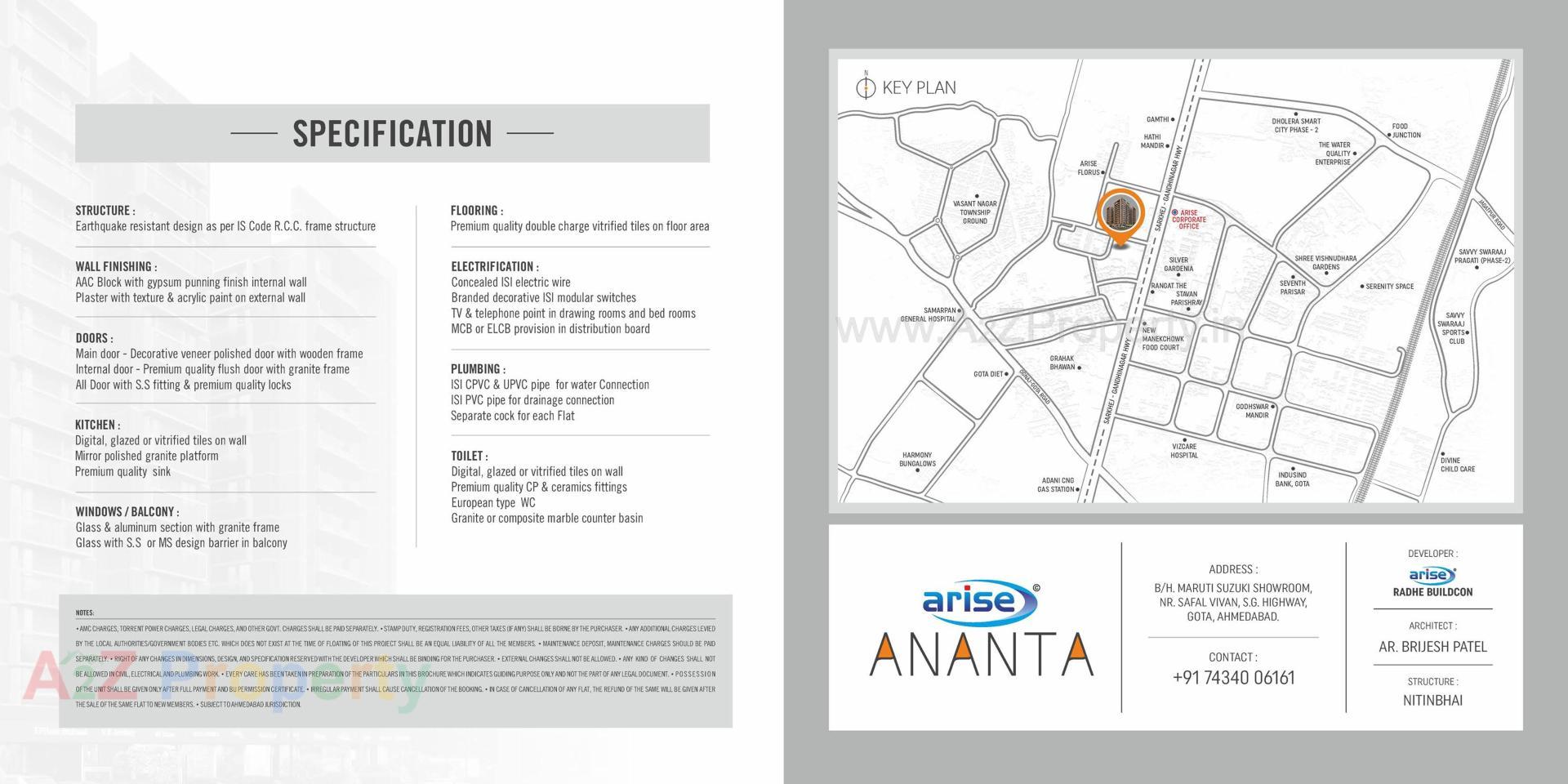  of real estate project Arise Ananta located at Ahmedabad, Ahmedabad, Gujarat