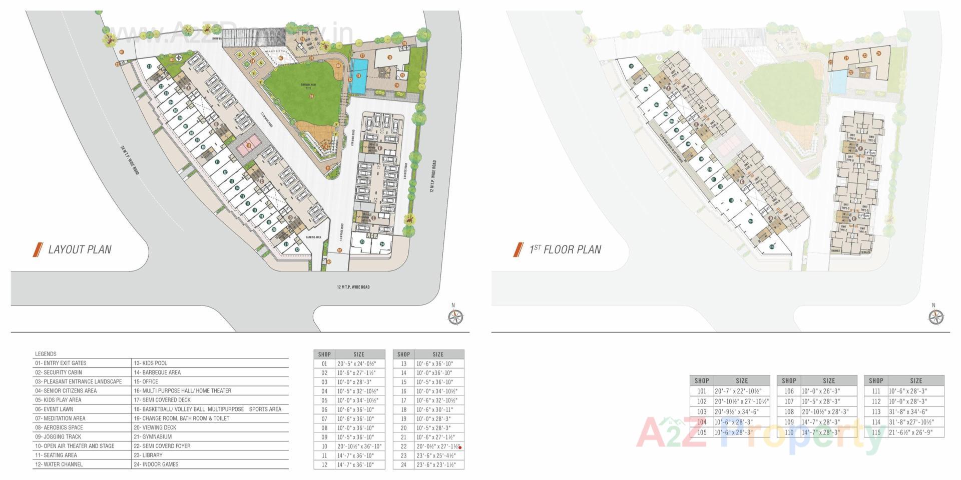  of real estate project Arise Atlantis located at Jagatpur, Ahmedabad, Gujarat