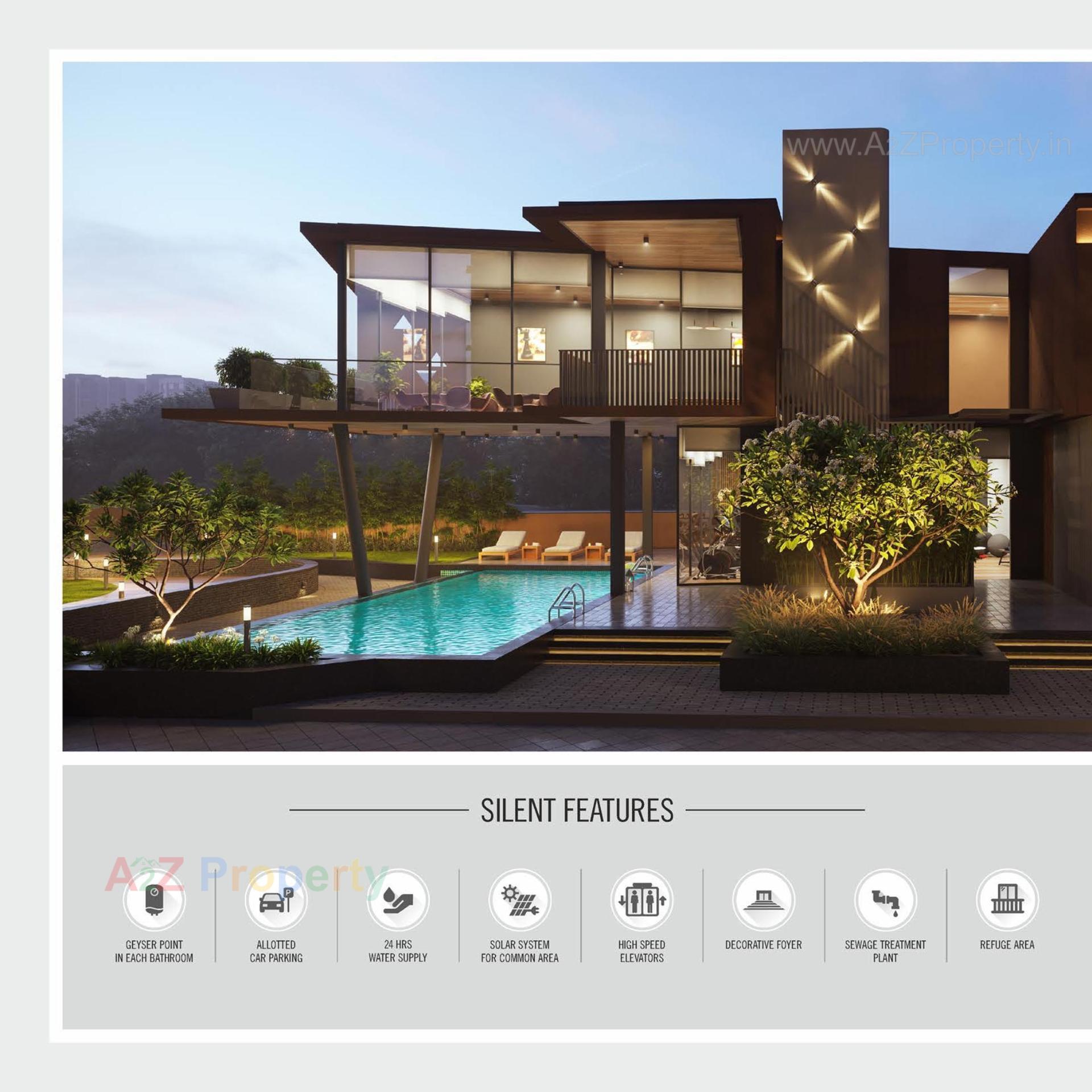 3D Elevation of real estate project Arise Atlantis located at Jagatpur, Ahmedabad, Gujarat