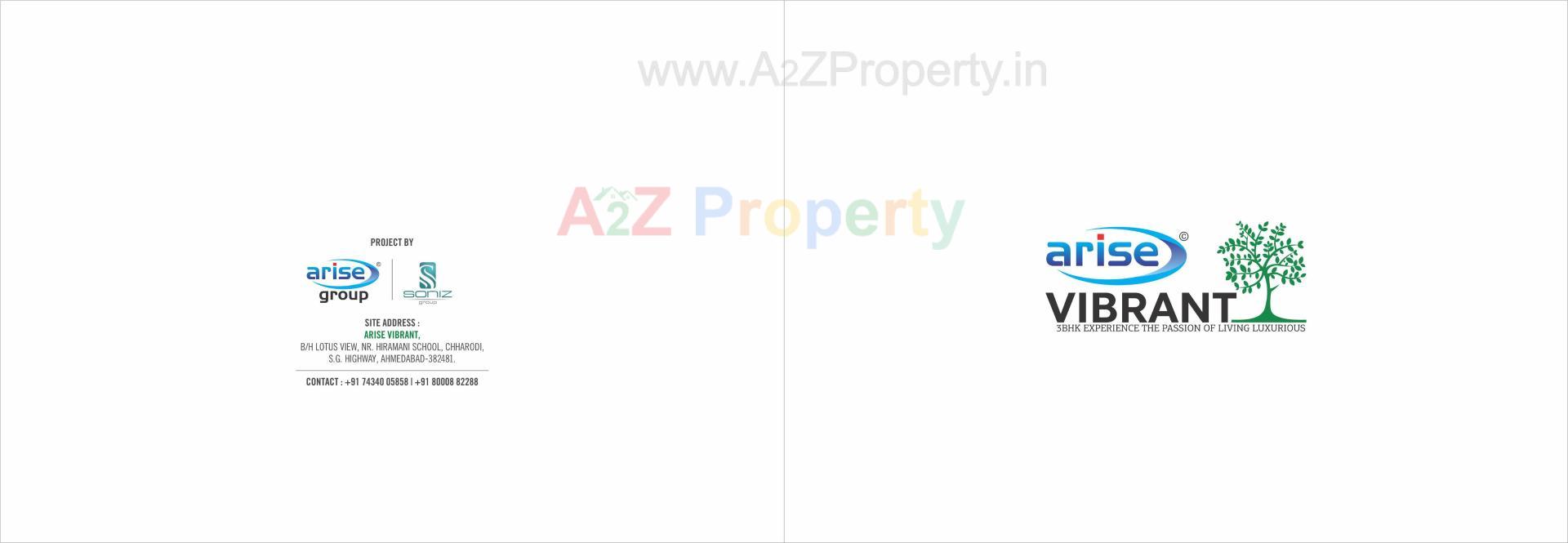  of real estate project Arise Vibrant located at Chharodi, Ahmedabad, Gujarat