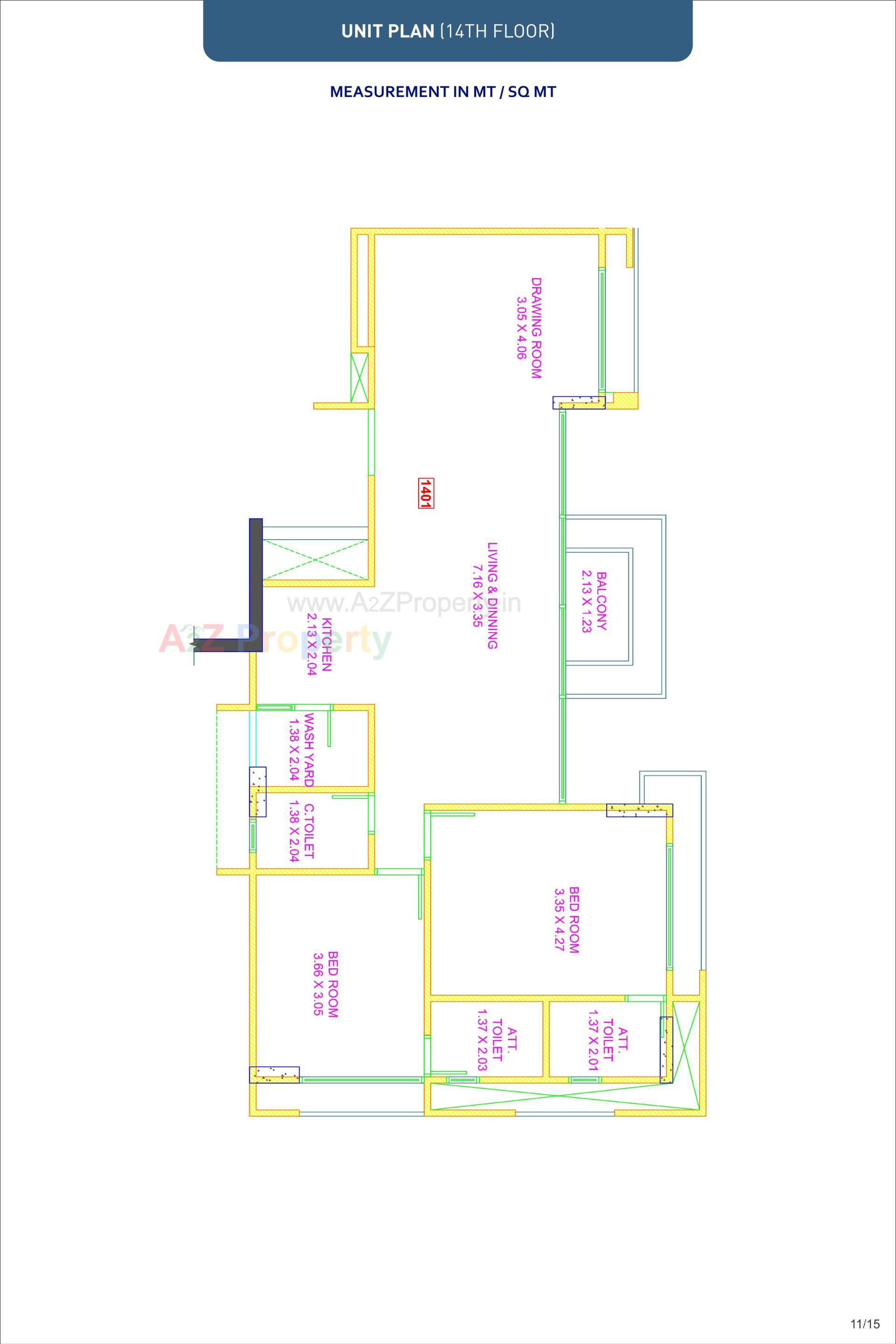 Layout of real estate project Aristo Anandam located at Tragad, Ahmedabad, Gujarat