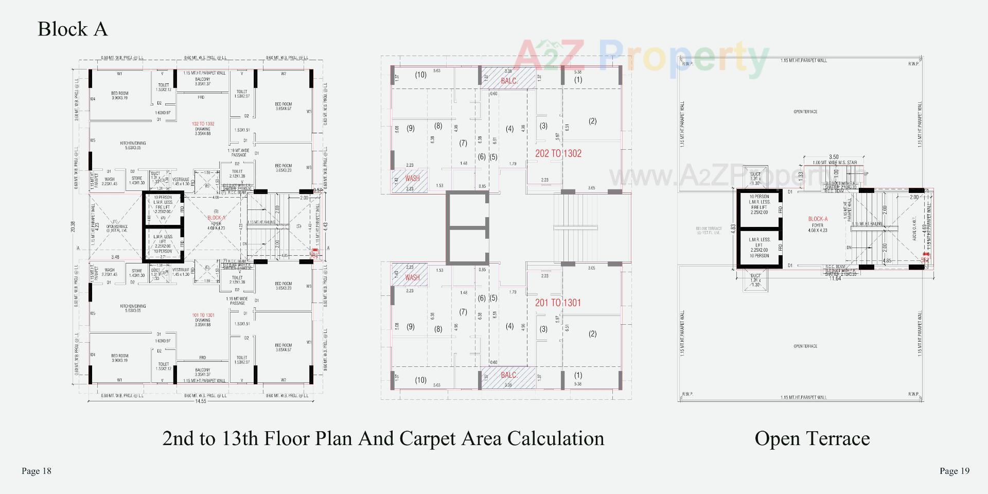 Layout of real estate project Arjun Ananta located at Wadaj, Ahmedabad, Gujarat