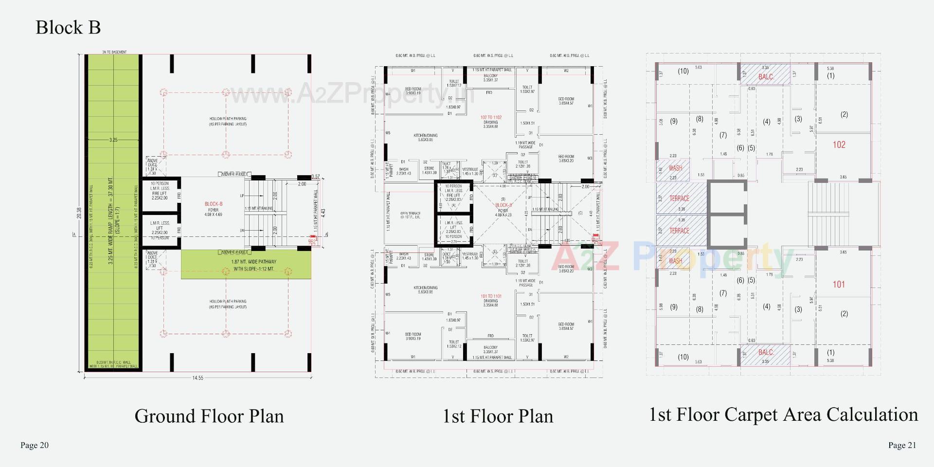 Layout of real estate project Arjun Ananta located at Wadaj, Ahmedabad, Gujarat
