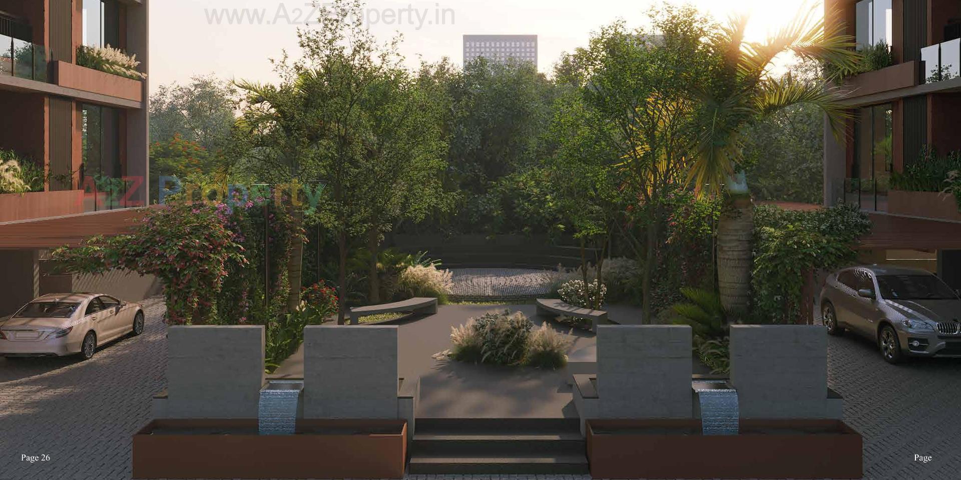 3D Elevation of real estate project Arjun Ananta located at Wadaj, Ahmedabad, Gujarat