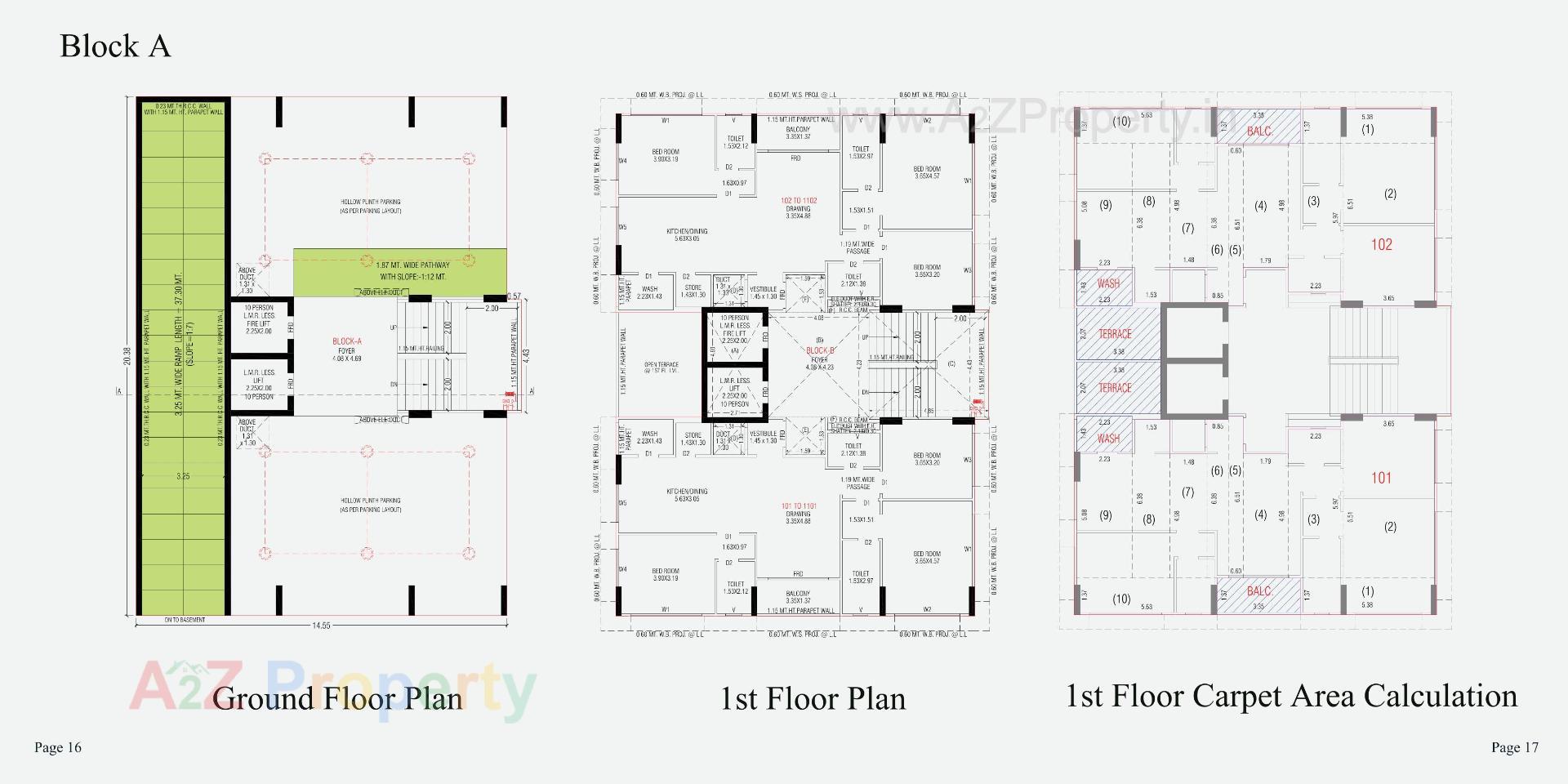 Layout of real estate project Arjun Ananta located at Wadaj, Ahmedabad, Gujarat