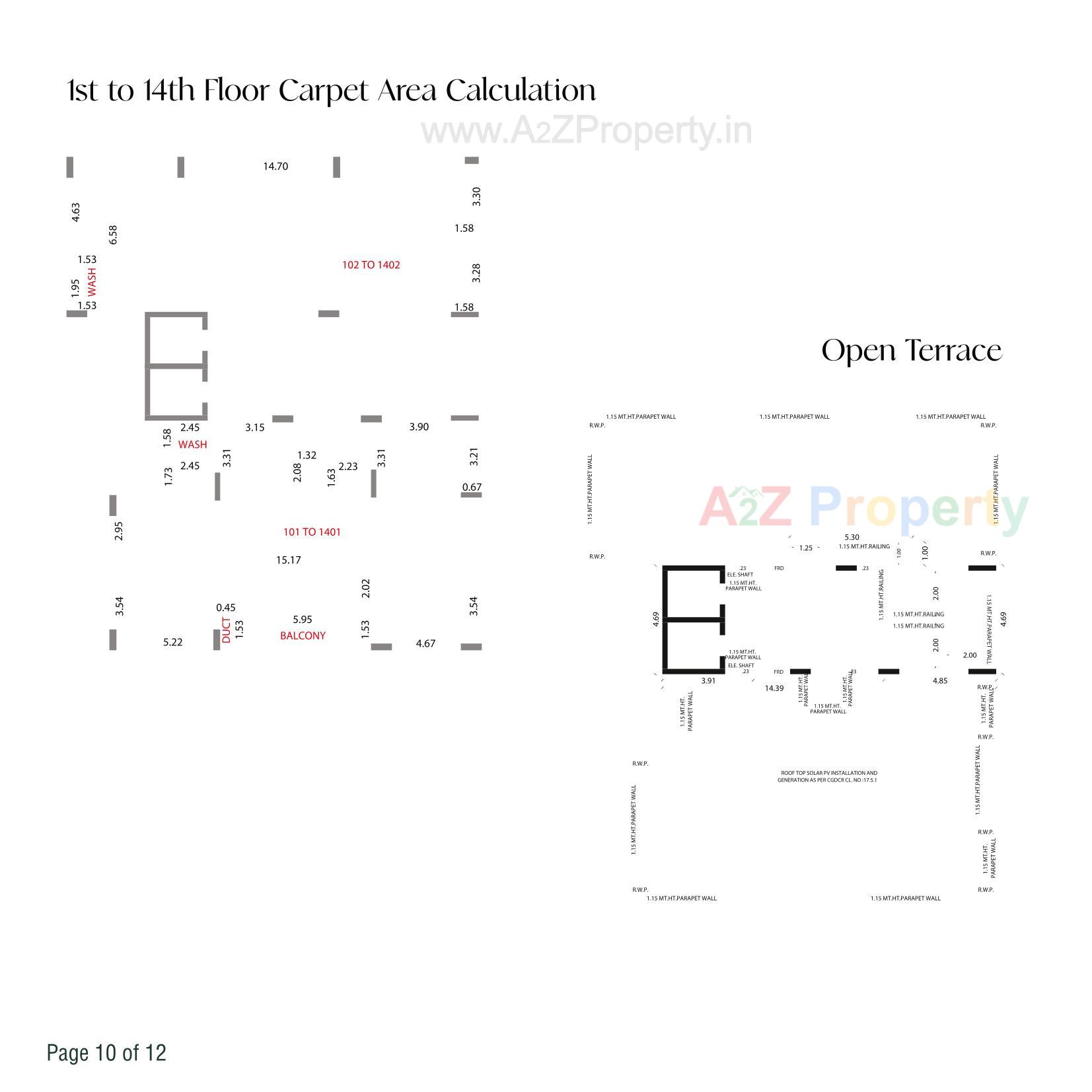 Layout of real estate project Arjun Arena located at Wadaj, Ahmedabad, Gujarat
