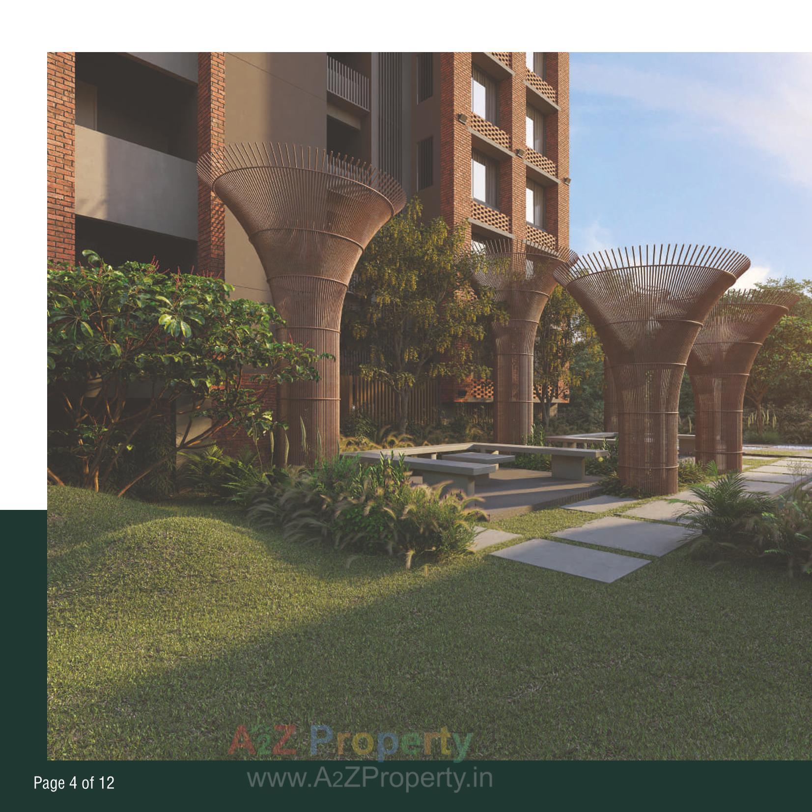 3D Elevation of real estate project Arjun Arena located at Wadaj, Ahmedabad, Gujarat