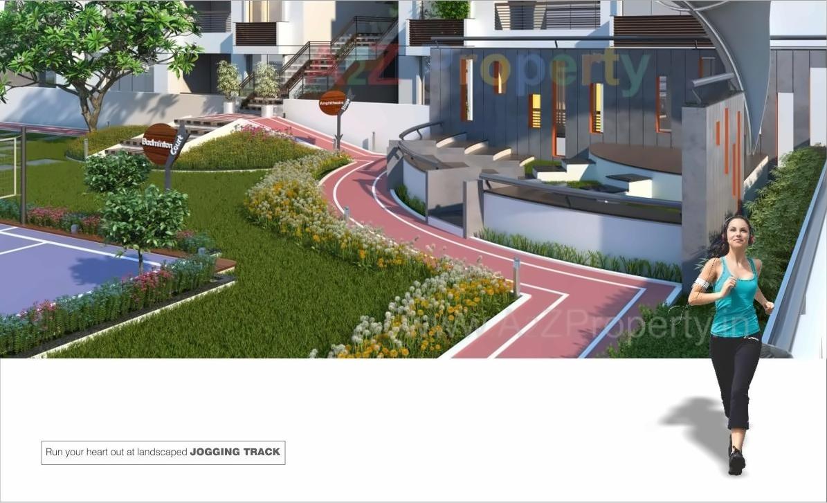 3D Elevation of real estate project Arjun Sky Life located at Sola, Ahmedabad, Gujarat