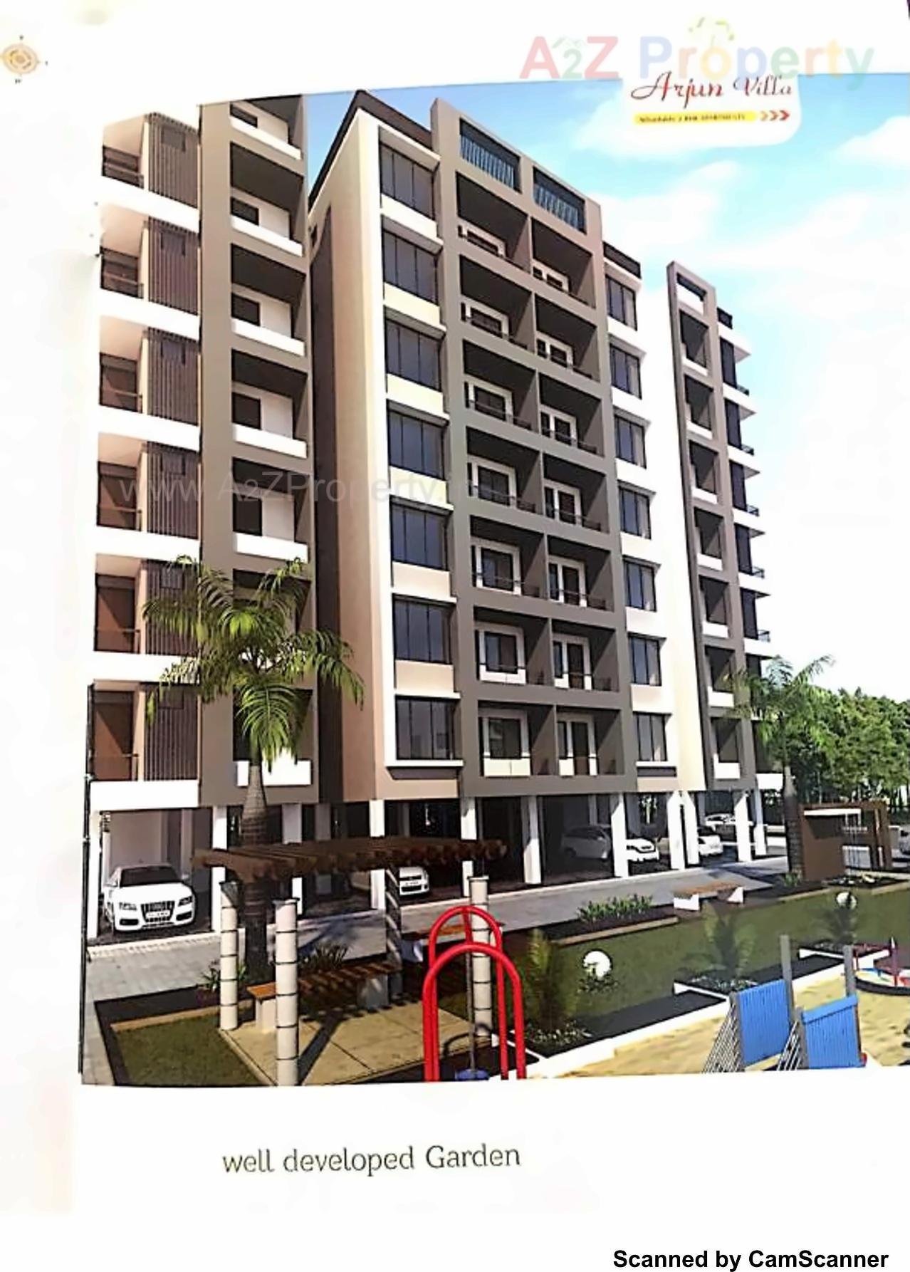 3D Elevation of real estate project Arjun Villa located at Ranip, Ahmedabad, Gujarat