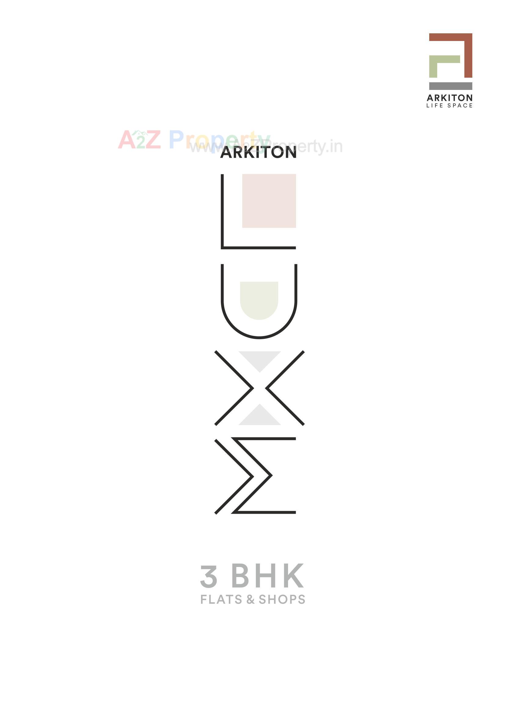  of real estate project Arkiton Luxe located at Bopal, Ahmedabad, Gujarat