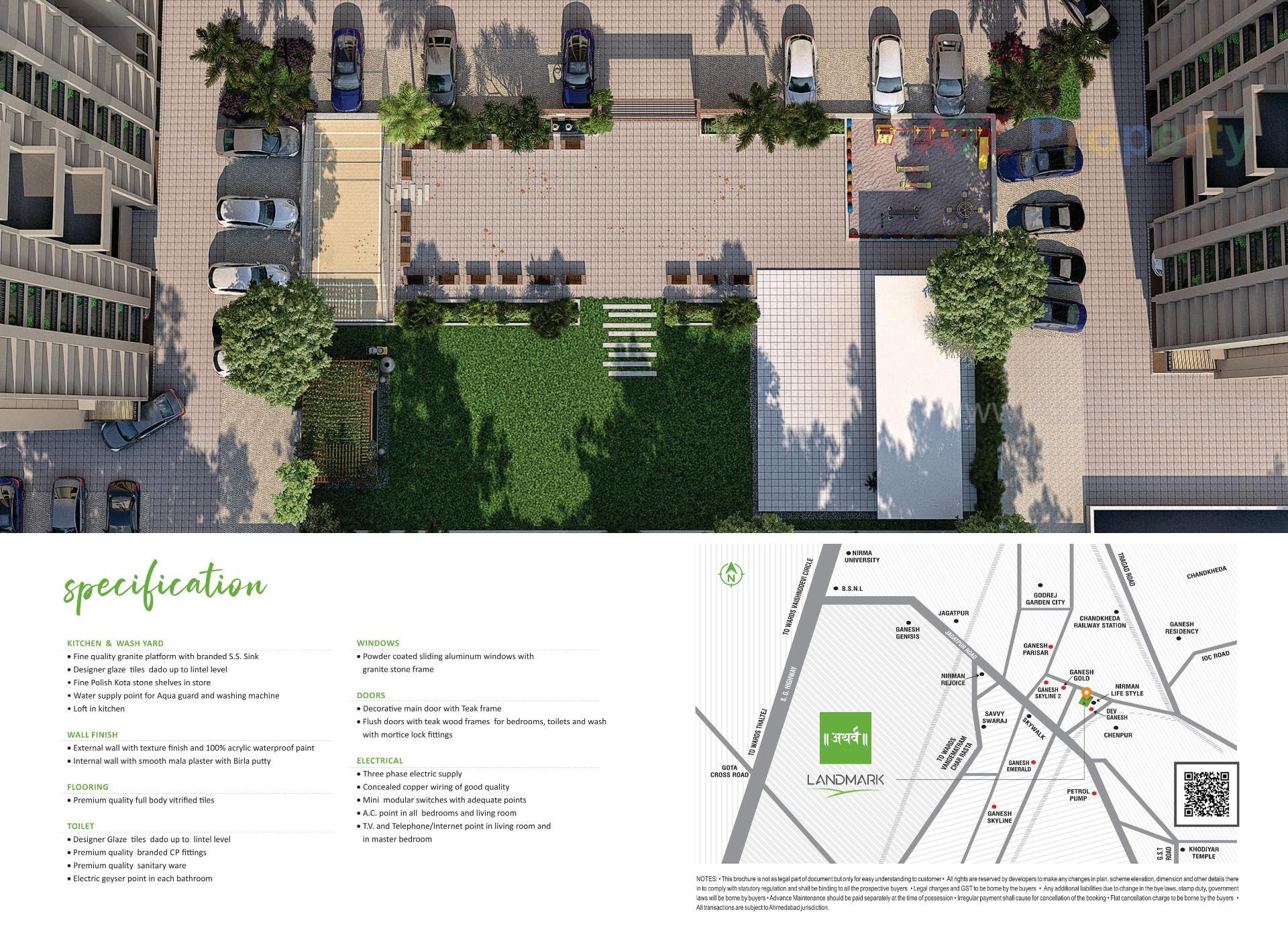  of real estate project Artharva Landmark located at Ahmedabad, Ahmedabad, Gujarat