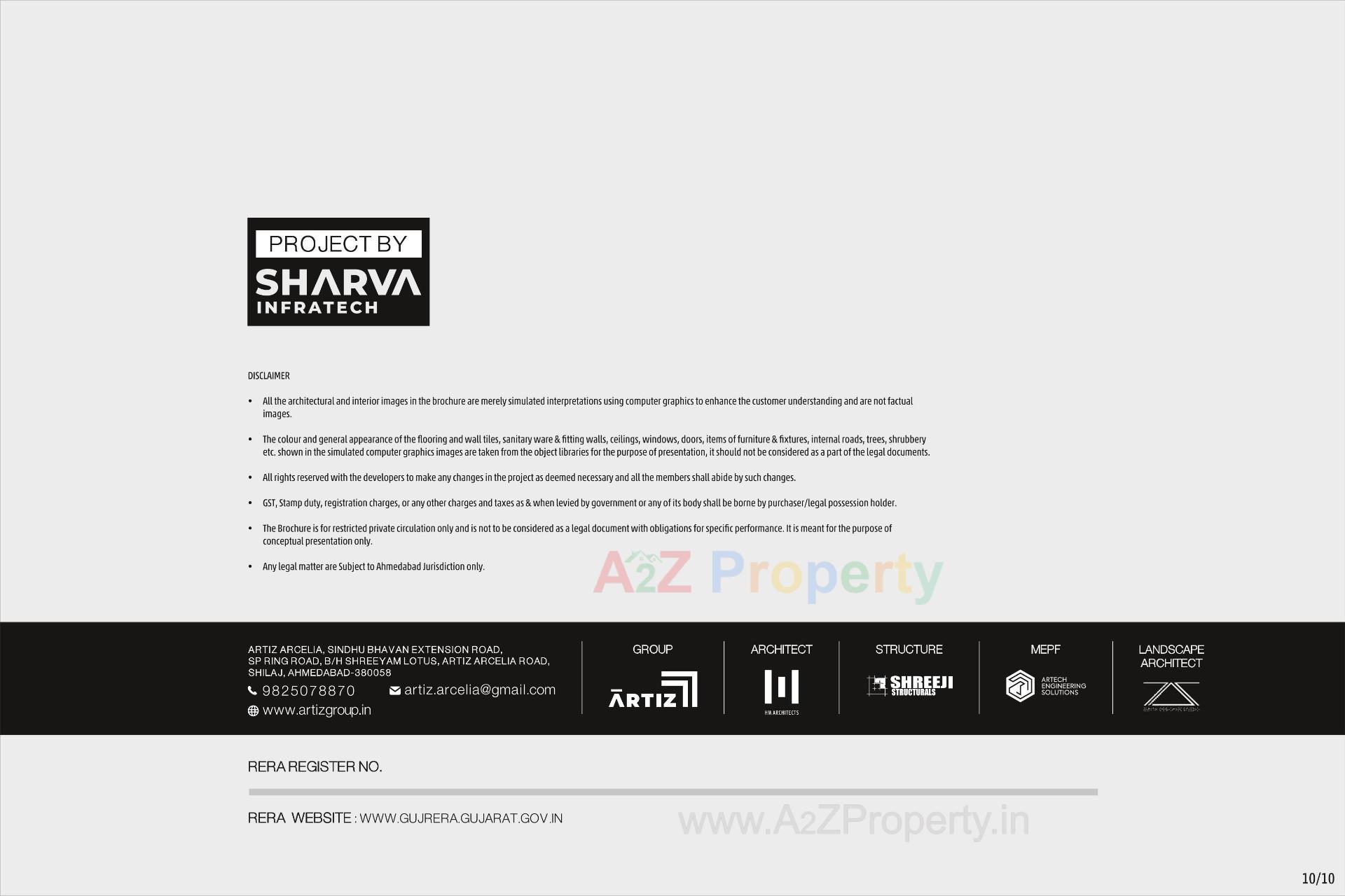  of real estate project Artiz Arcelia located at Shilaj, Ahmedabad, Gujarat