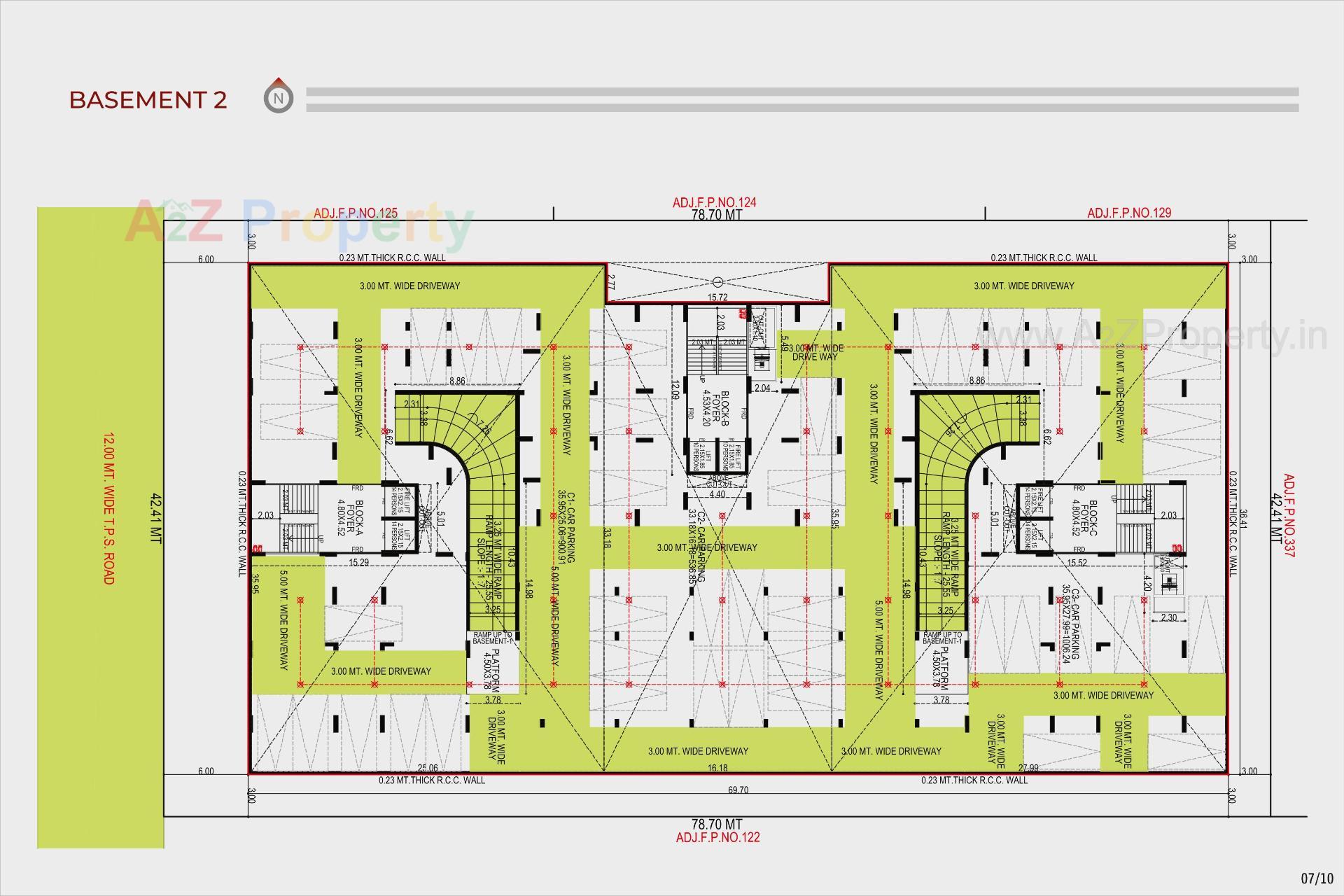 Layout of real estate project Artiz Arcelia located at Shilaj, Ahmedabad, Gujarat