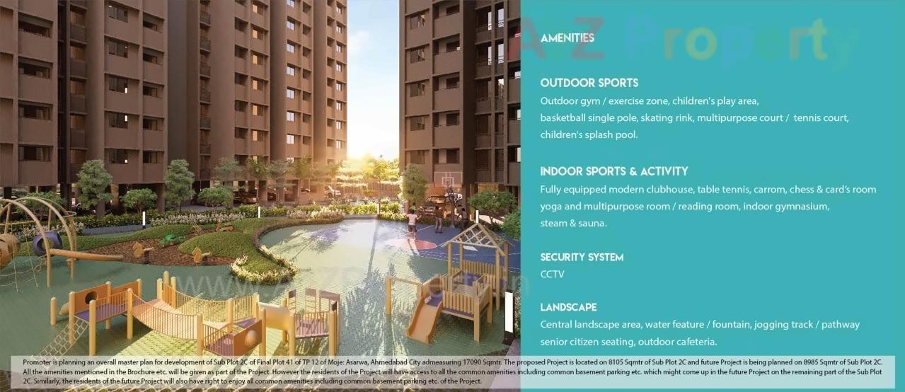 3D Elevation of real estate project Arvind Aavishkaar located at Asarwa, Ahmedabad, Gujarat