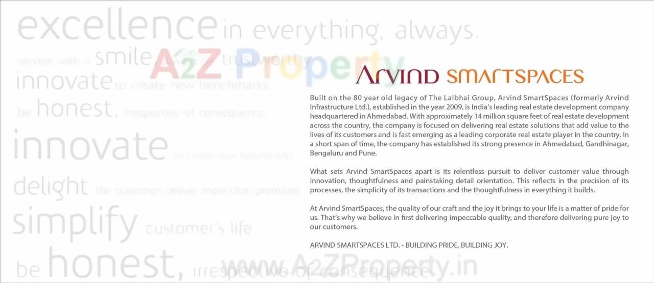  of real estate project Arvind Aavishkaar located at Asarwa, Ahmedabad, Gujarat