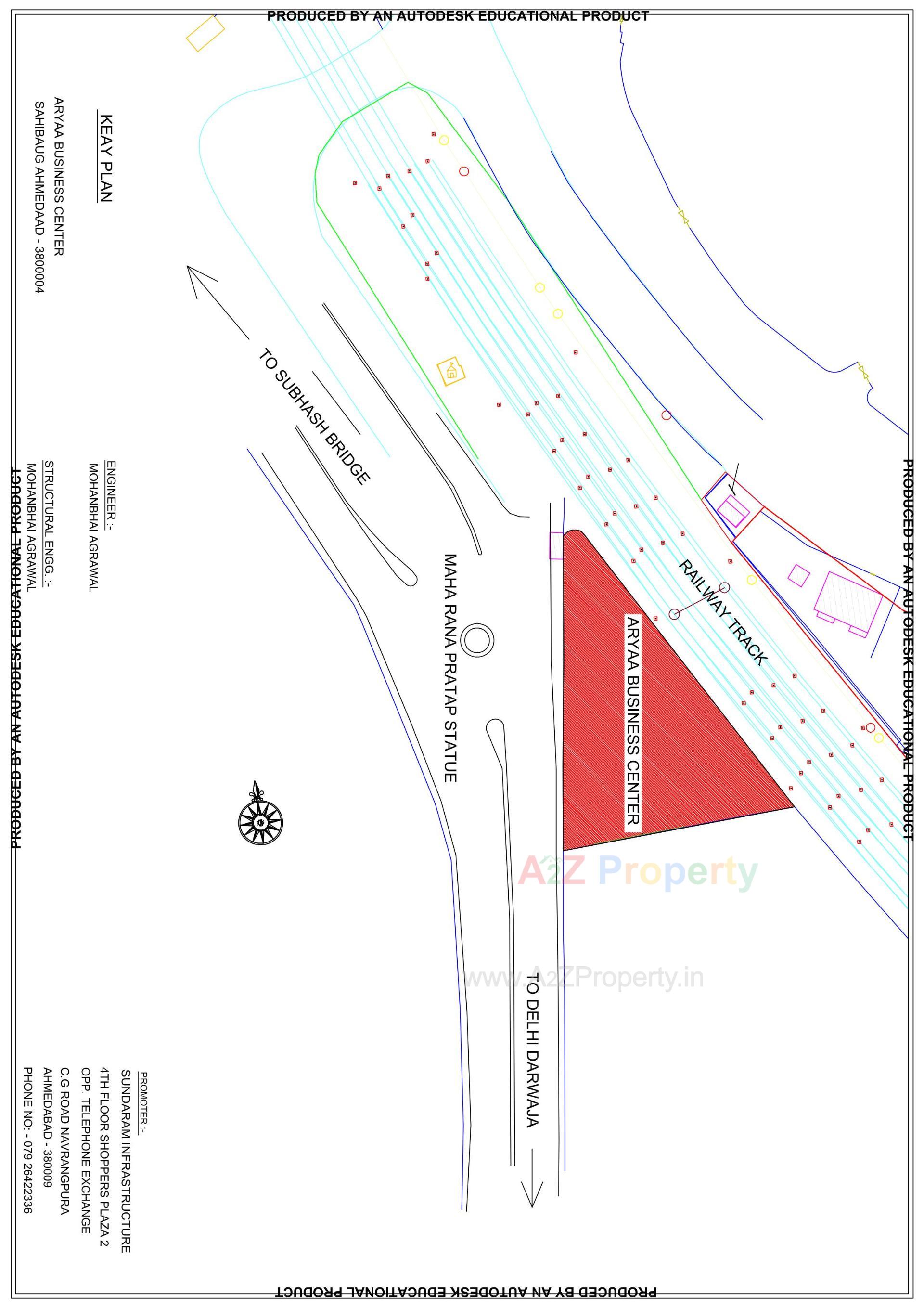  of real estate project Aryaa Business Center located at Dariyapur, Ahmedabad, Gujarat