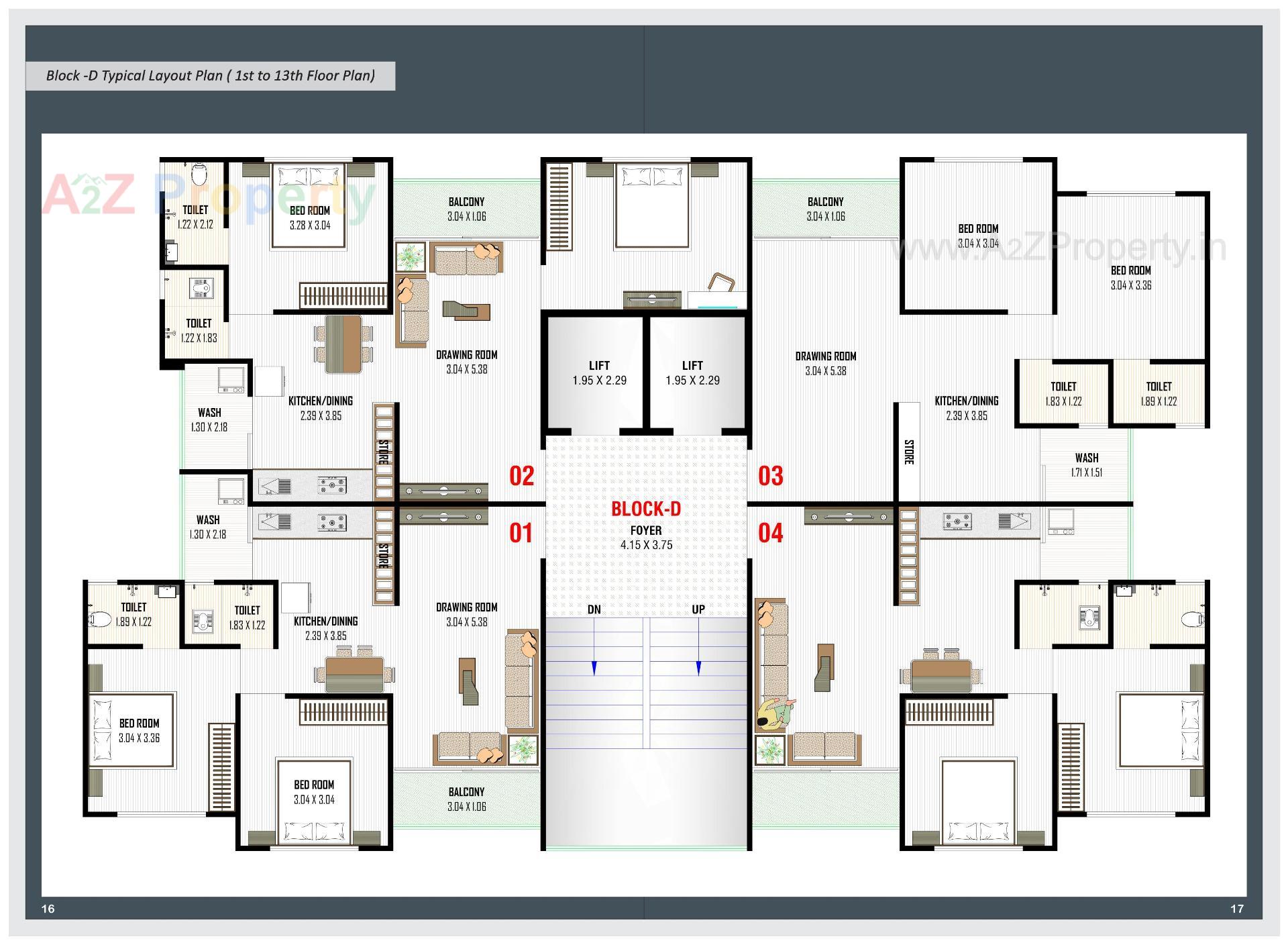 Layout of real estate project Aryaman Kalpvruksh located at Hathijan, Ahmedabad, Gujarat