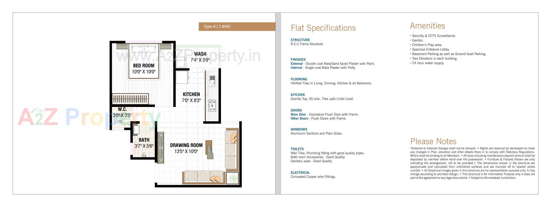 Layout of real estate project Aryaman Residency located at Vatva, Ahmedabad, Gujarat