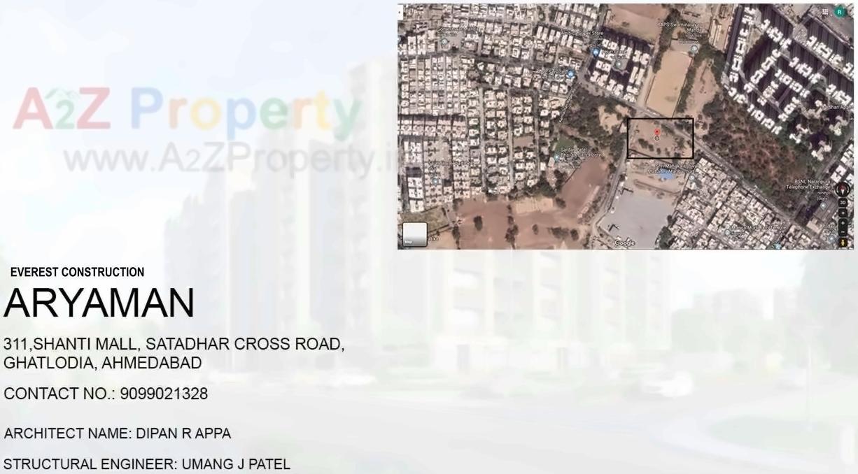  of real estate project Aryaman located at Wadaj, Ahmedabad, Gujarat