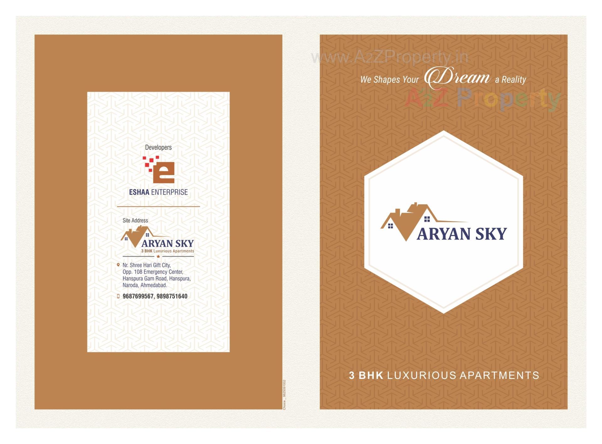  of real estate project Aryan Sky located at Ahmedabad, Ahmedabad, Gujarat