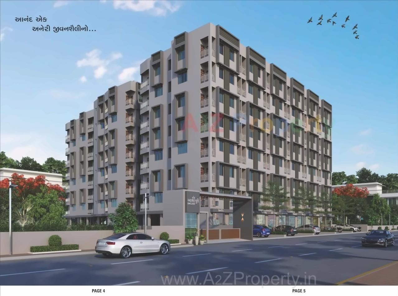 3D Elevation of real estate project Ashapuri Enclave located at Ahmedabad, Ahmedabad, Gujarat