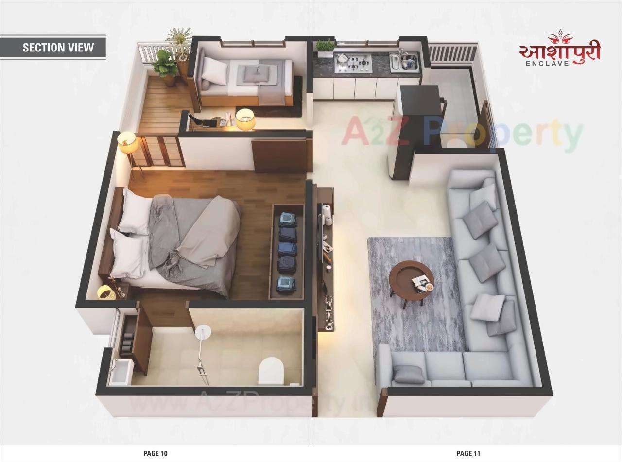 Layout of real estate project Ashapuri Enclave located at Ahmedabad, Ahmedabad, Gujarat