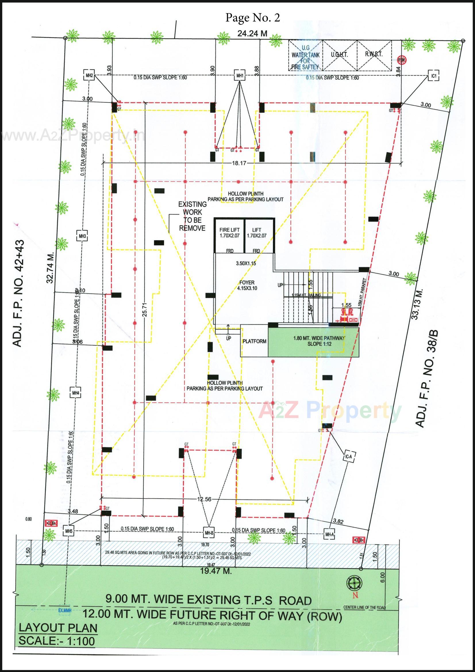  of real estate project Ashesh Park located at Thaltej, Ahmedabad, Gujarat
