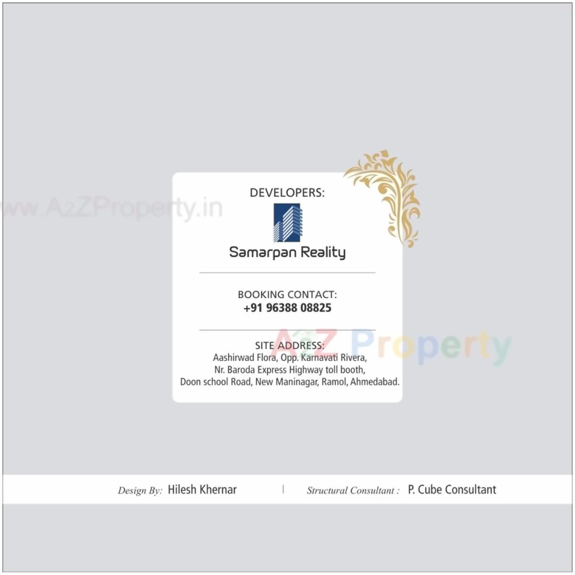  of real estate project Ashirwad Flora located at Ramol, Ahmedabad, Gujarat