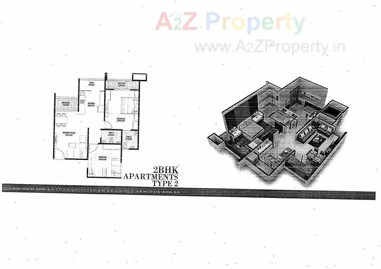 Layout of real estate project Ashraya 0 located at Ranip, Ahmedabad, Gujarat
