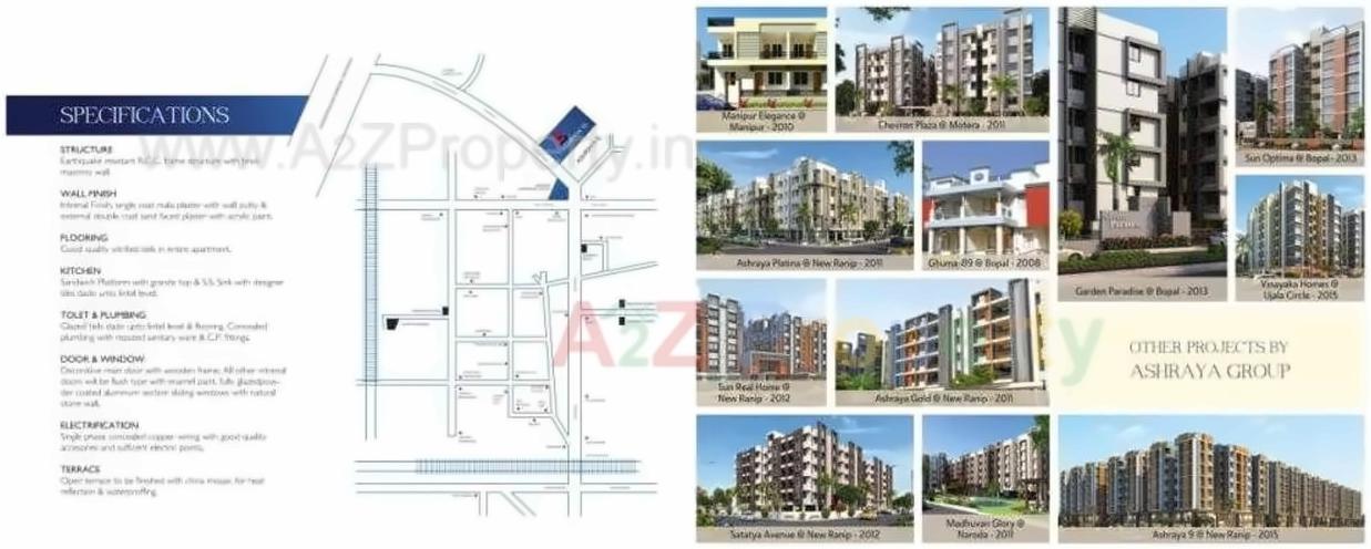  of real estate project Ashraya 10 () located at Kali, Ahmedabad, Gujarat