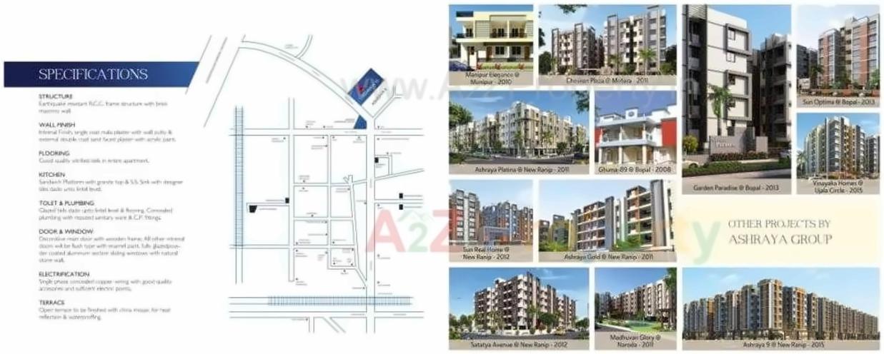  of real estate project Ashraya 10 (phase   2) located at Kali, Ahmedabad, Gujarat