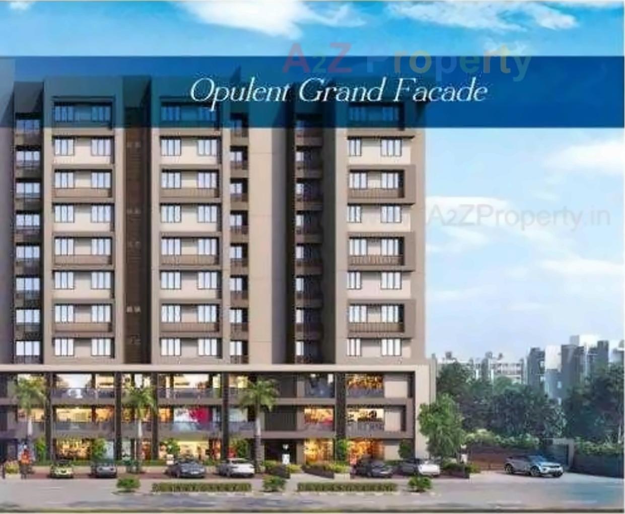 3D Elevation of real estate project Ashraya 10 (phase   2) located at Kali, Ahmedabad, Gujarat