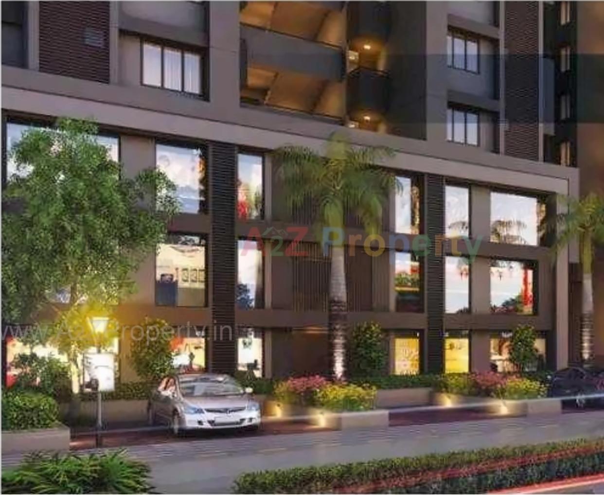 3D Elevation of real estate project Ashraya 10 (phase   2) located at Kali, Ahmedabad, Gujarat