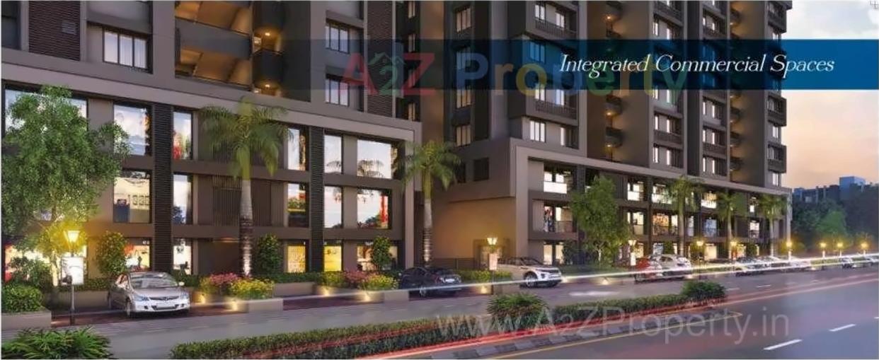 3D Elevation of real estate project Ashraya 10 (phase   2) located at Kali, Ahmedabad, Gujarat