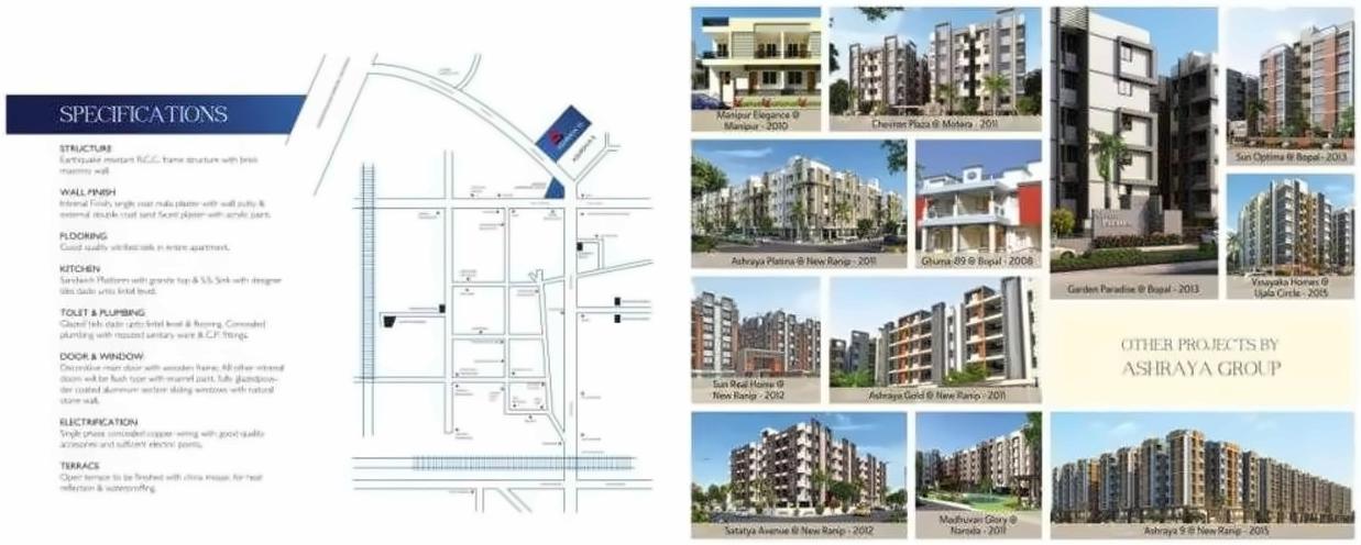  of real estate project Ashraya 10 (phase   3) located at Kali, Ahmedabad, Gujarat