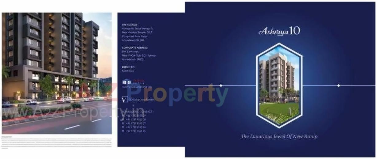  of real estate project Ashraya 10 (phase   4) located at Kali, Ahmedabad, Gujarat