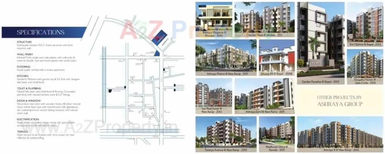  of real estate project Ashraya 10 (phase   4) located at Kali, Ahmedabad, Gujarat