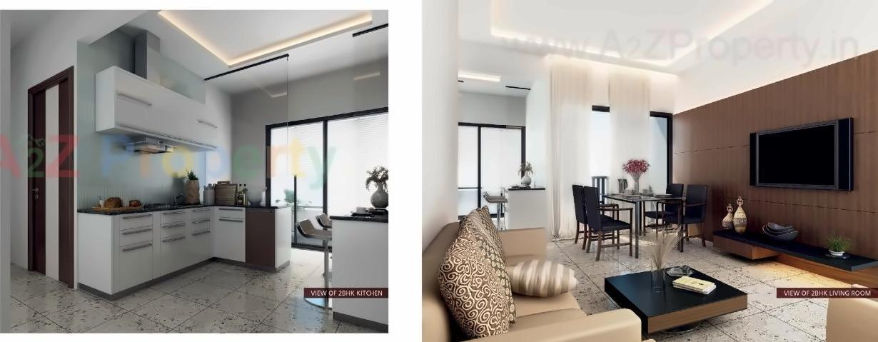 3D Elevation of real estate project Ashraya located at Kali, Ahmedabad, Gujarat