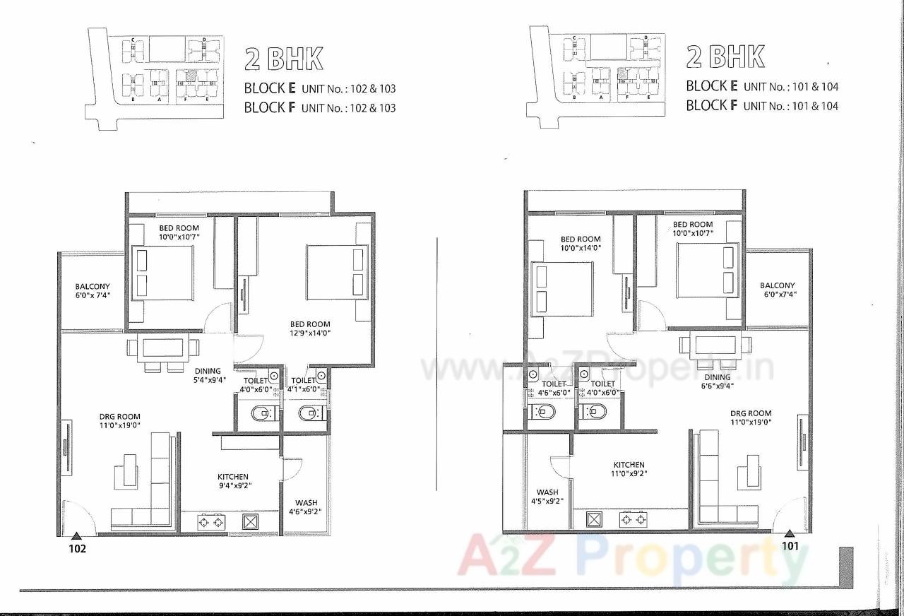 Layout of real estate project Ashtavinayak Residency located at Sanand, Ahmedabad, Gujarat