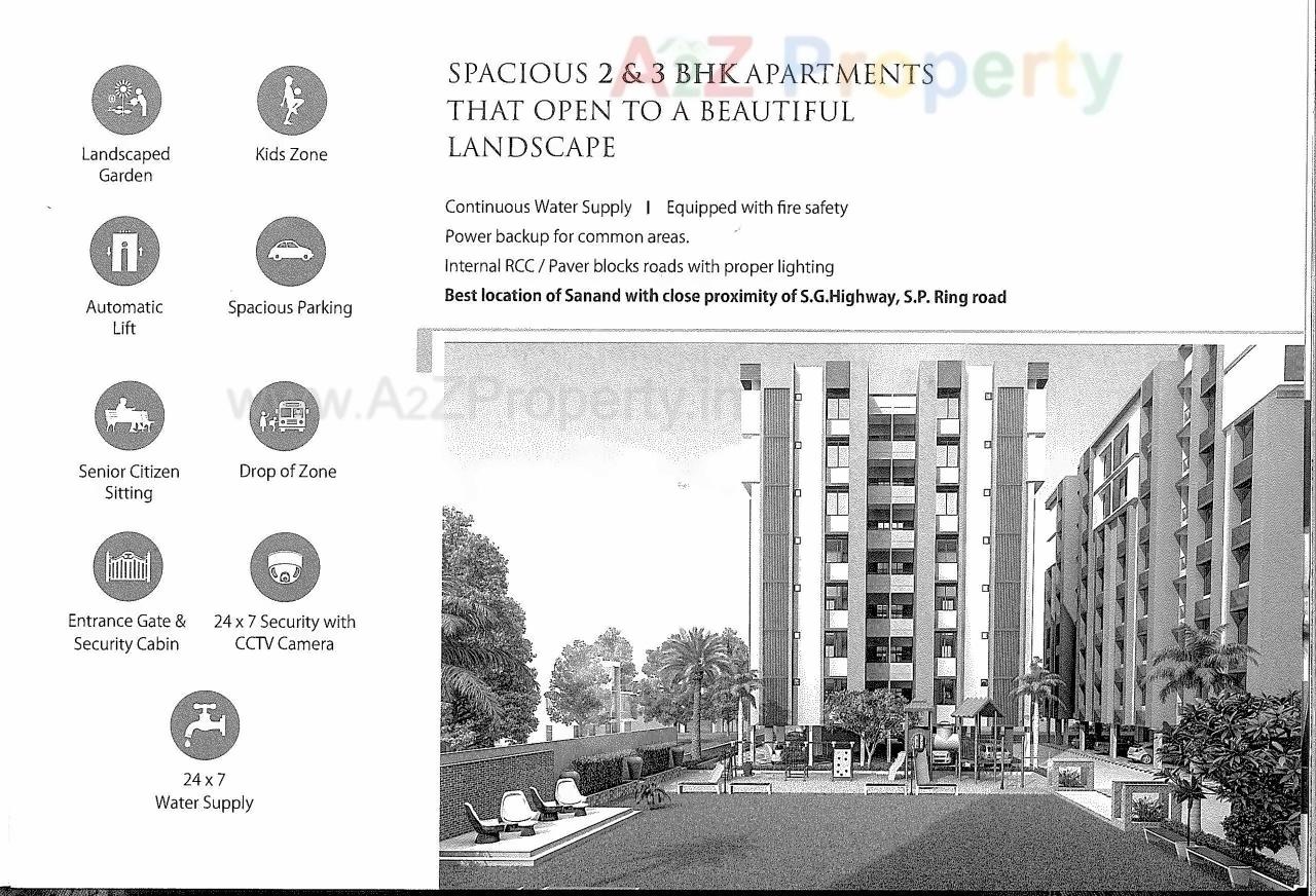  of real estate project Ashtavinayak Residency located at Sanand, Ahmedabad, Gujarat