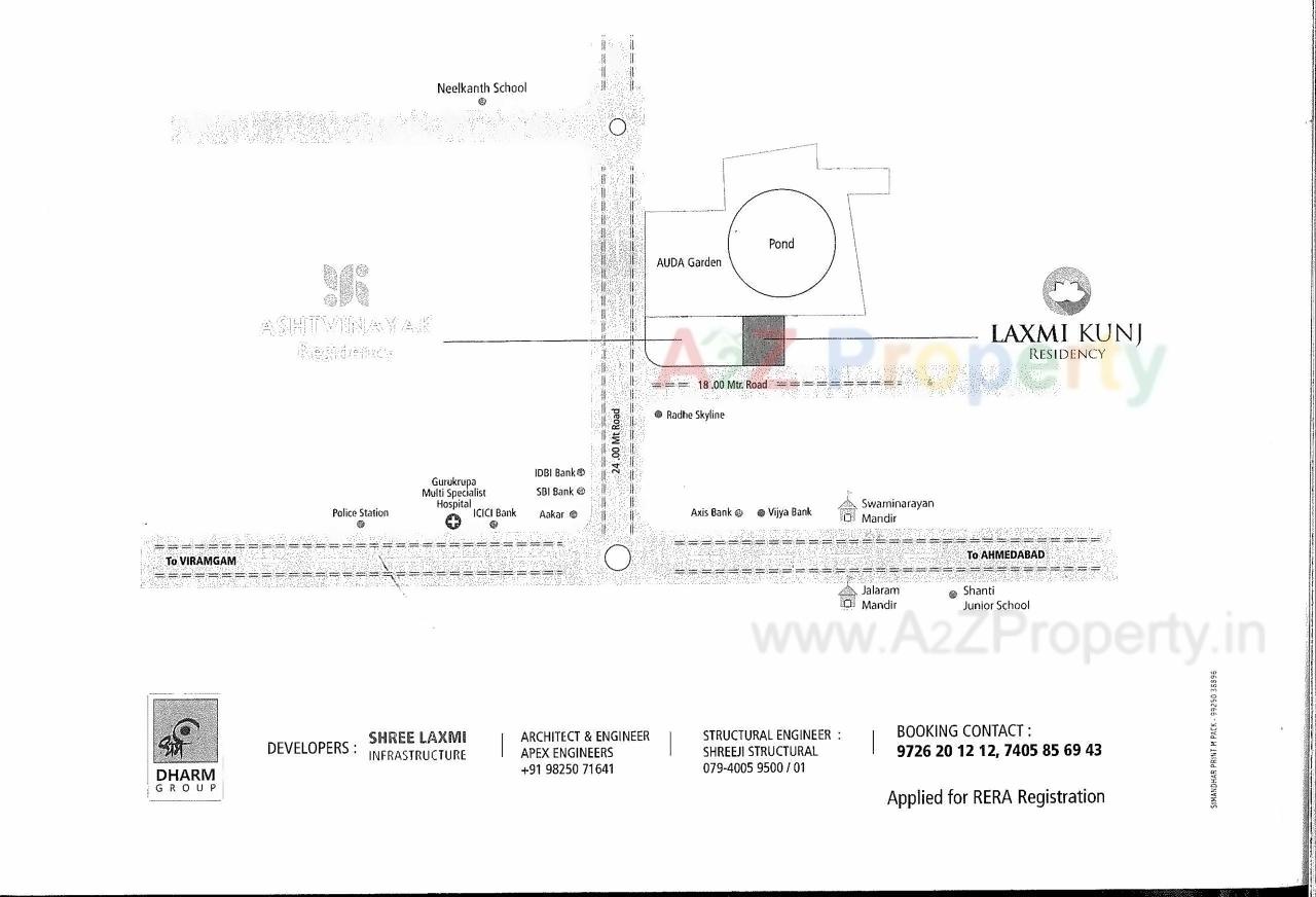  of real estate project Ashtavinayak Residency located at Sanand, Ahmedabad, Gujarat