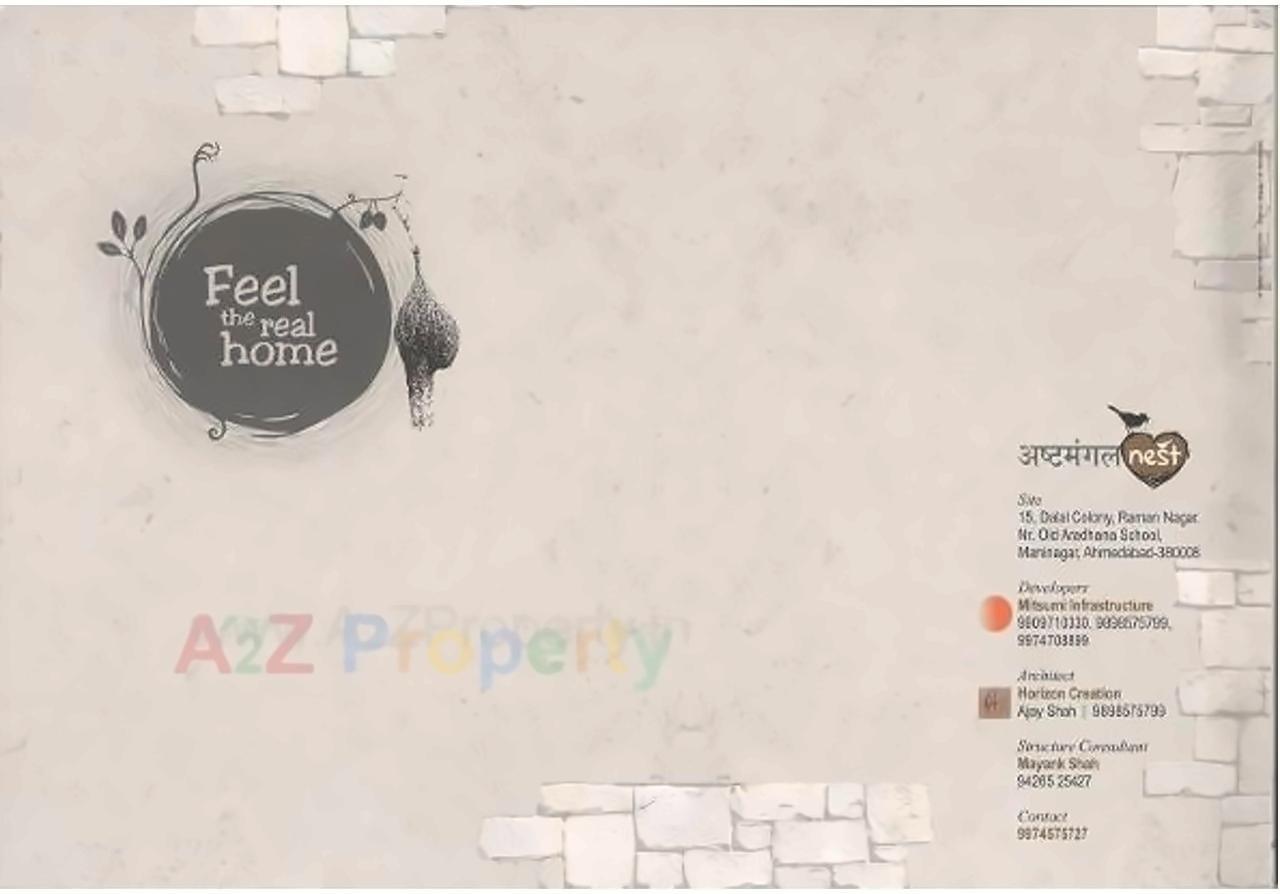  of real estate project Ashtmangal Nest located at Manipur, Ahmedabad, Gujarat