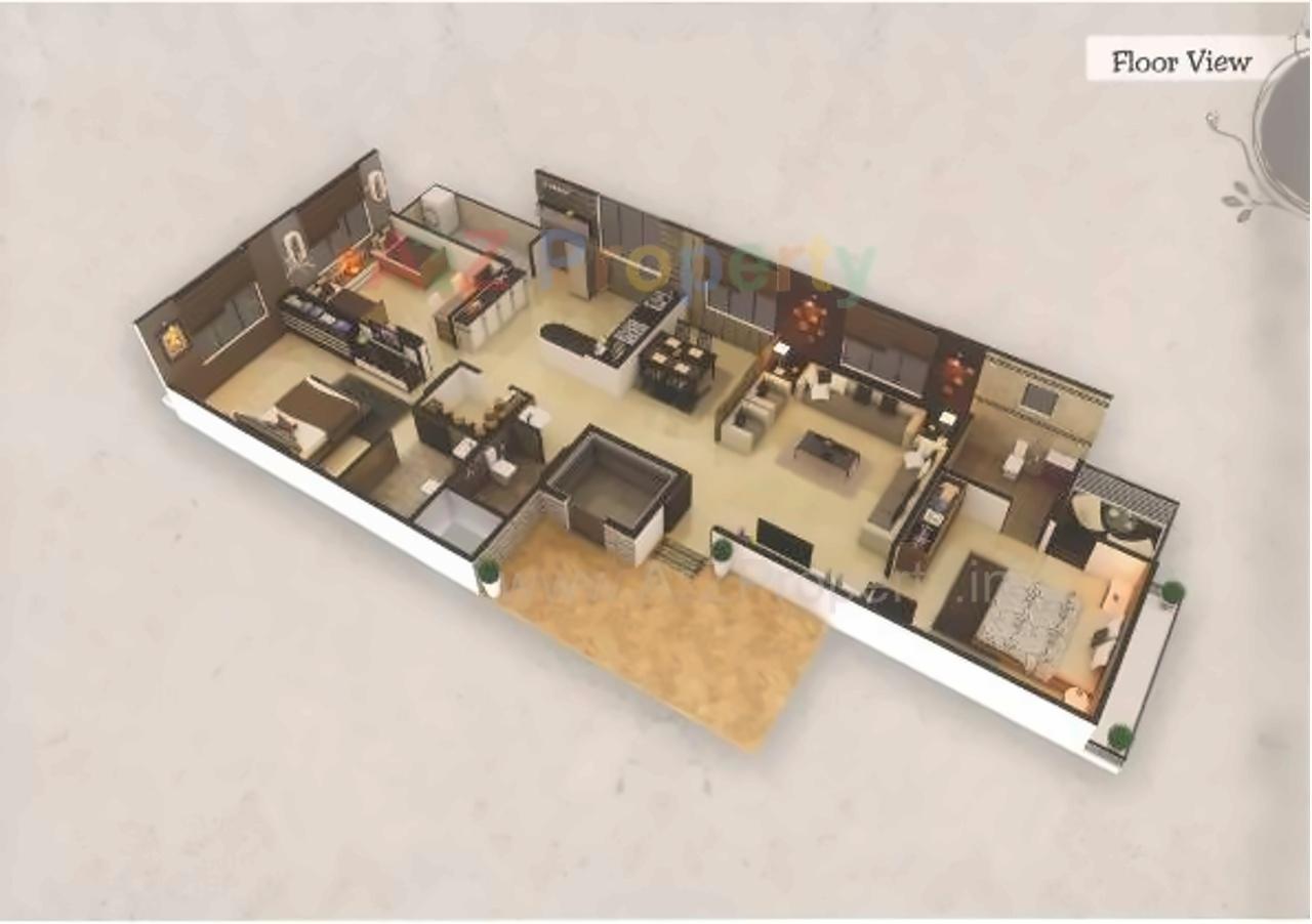 Layout of real estate project Ashtmangal Nest located at Manipur, Ahmedabad, Gujarat